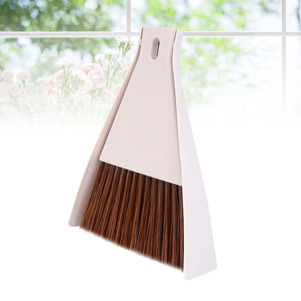 Mini Desktop Broom and Dustpan Set Household Dust Pan and