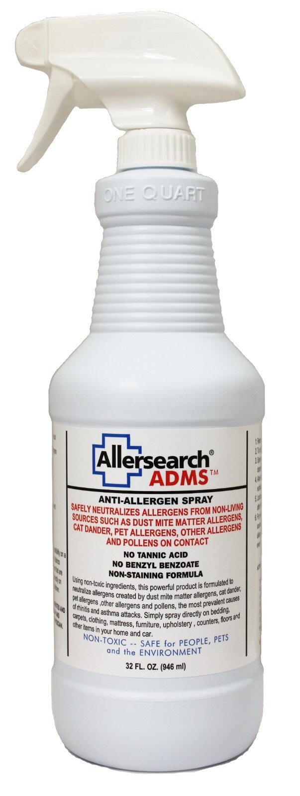 Allersearch ADMS Anti-Allergen Spray 32 Oz