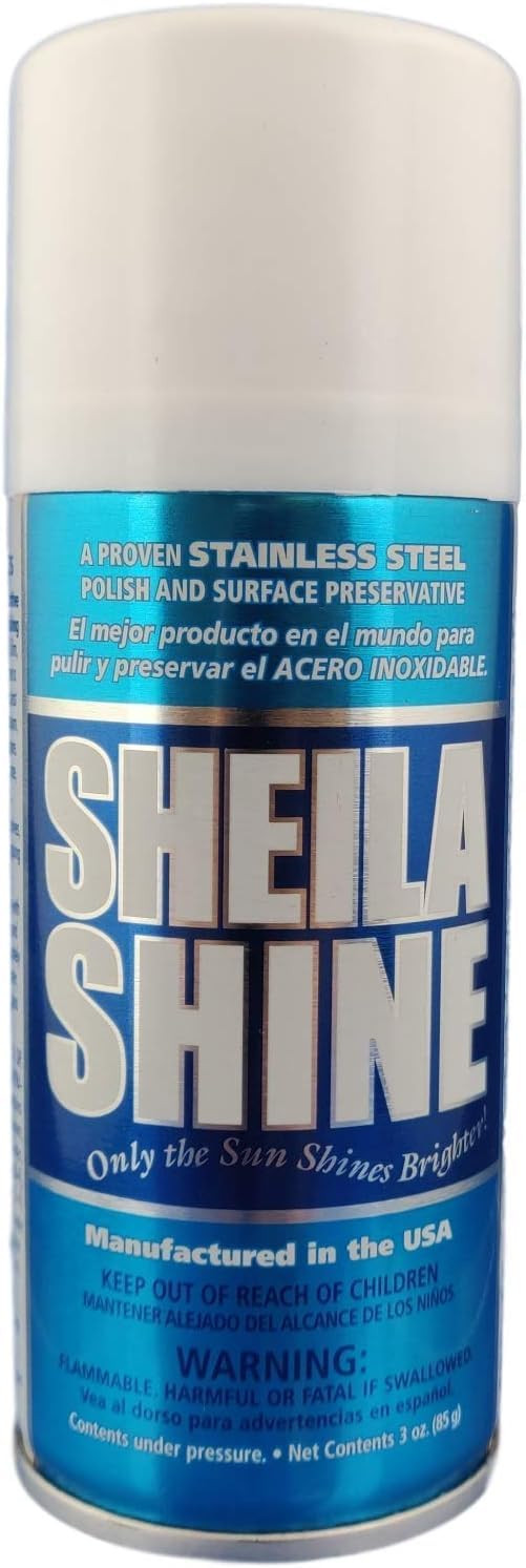 Sheila Shine Premium Stainless Steel Cleaner Polish 3 Ounce Spray