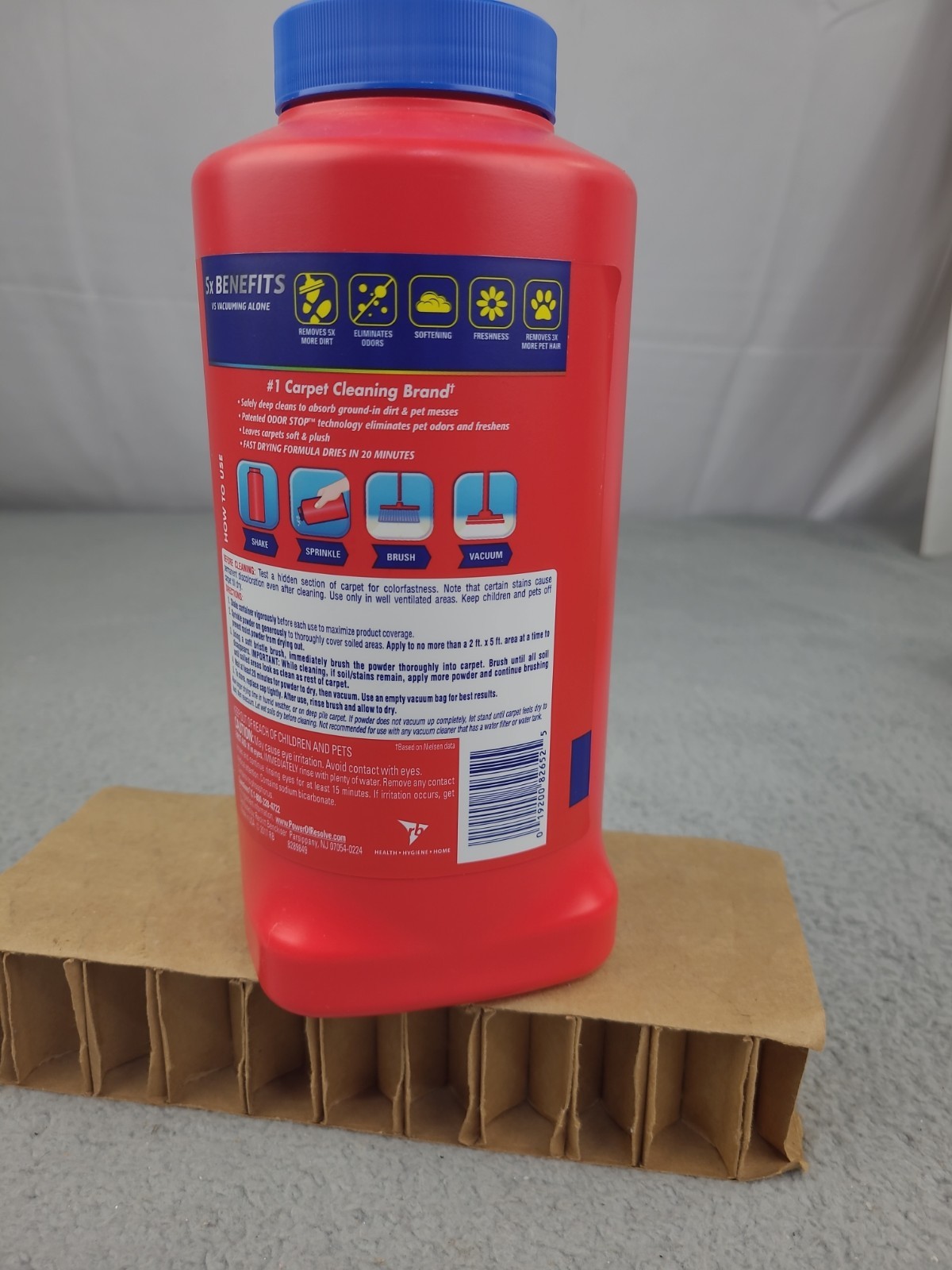 1x New Resolve Pet Expert Carpet Moist Powder Large Area 18 Oz Cleaner Dog Cat
