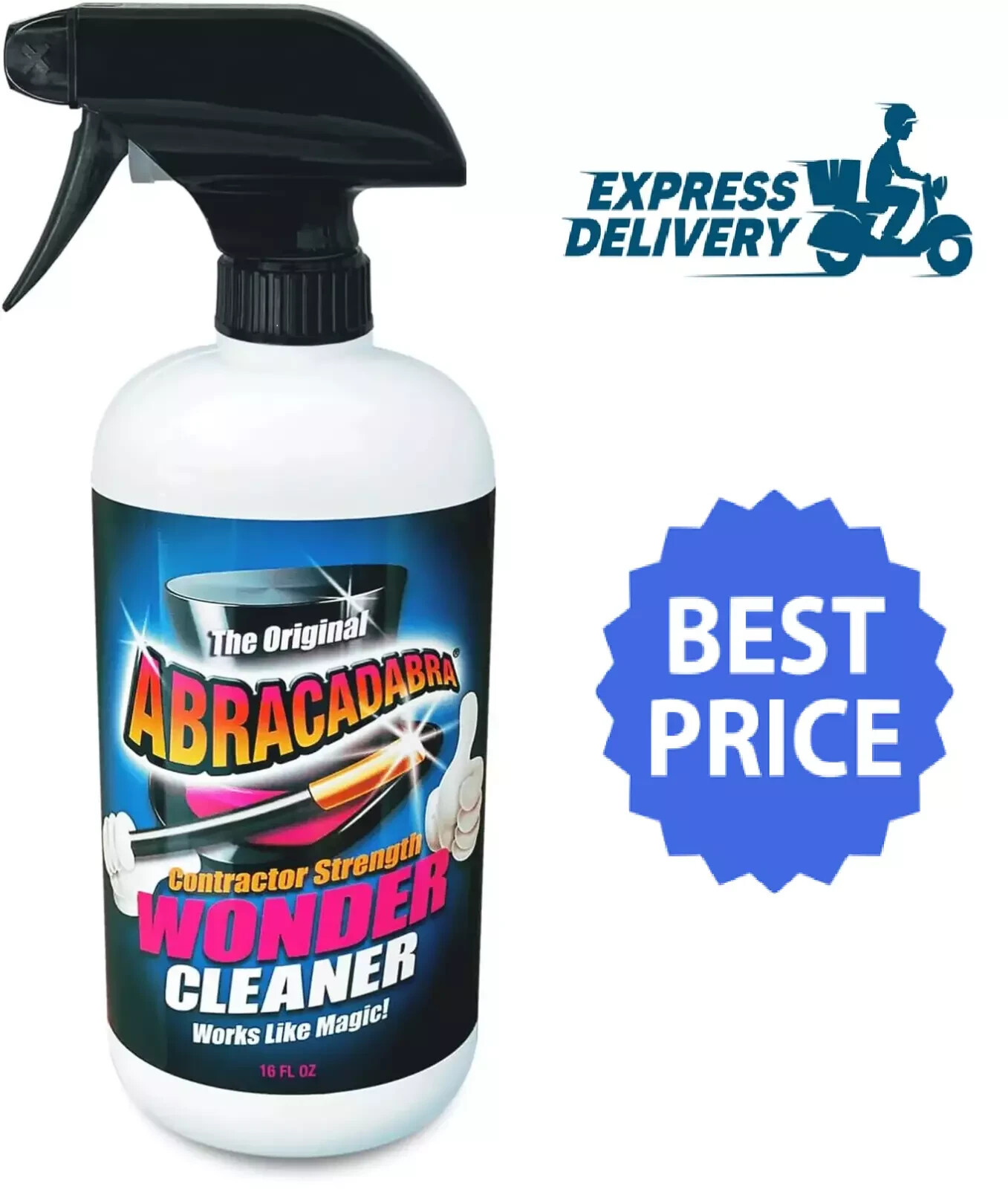 Wonder Cleaner – as Seen on TV – 16 Fl Oz Professional free shipping