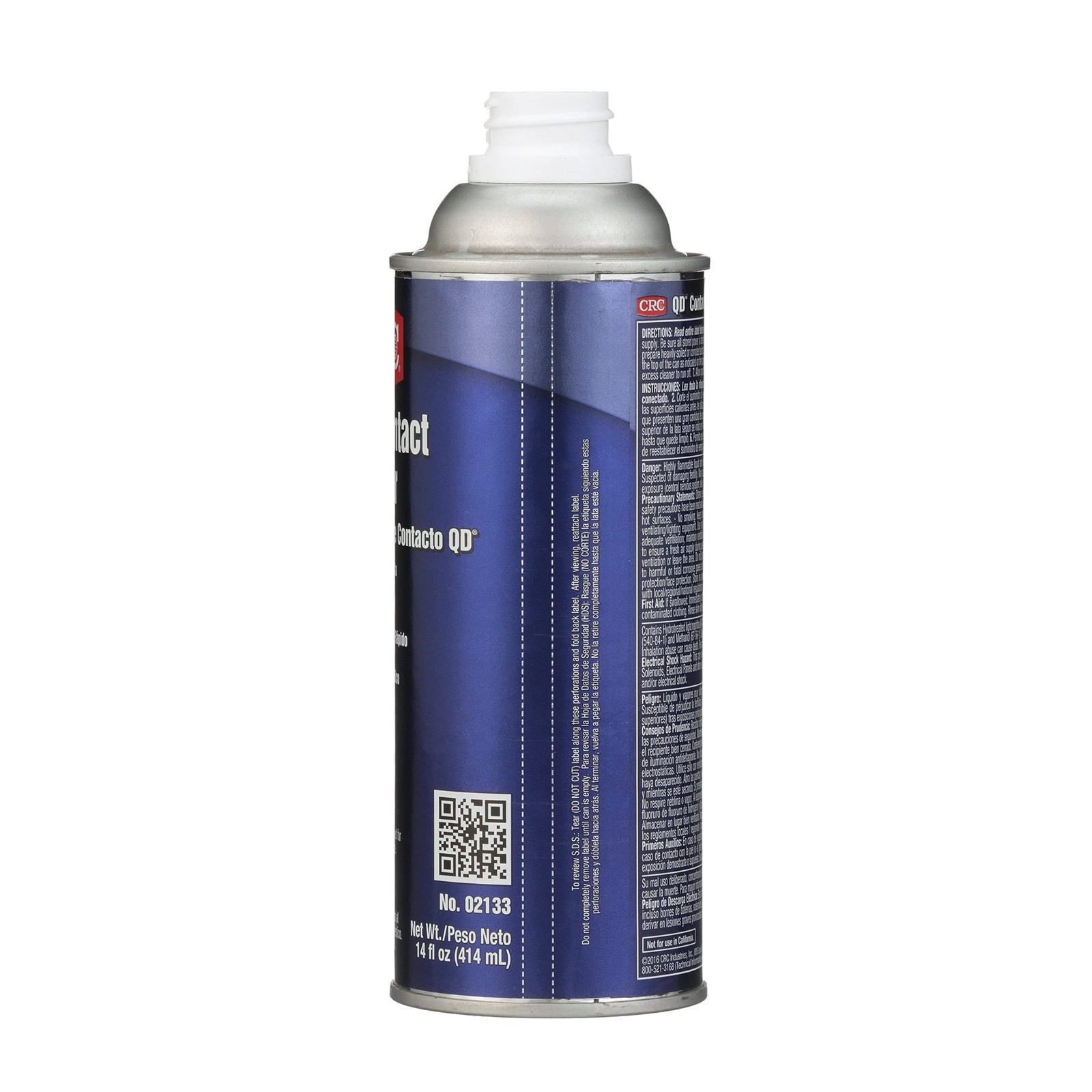 14 Oz Clear Contact Cleaner Trigger Spray NSF K2 Safe for Meat Poultry Use
