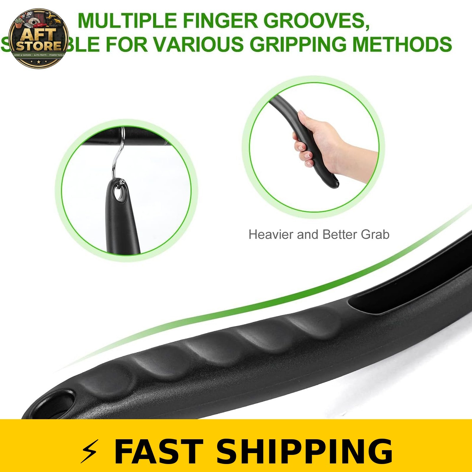 Xindell Windshield Cleaner Tool with 22″ Handle & Microfiber Pads