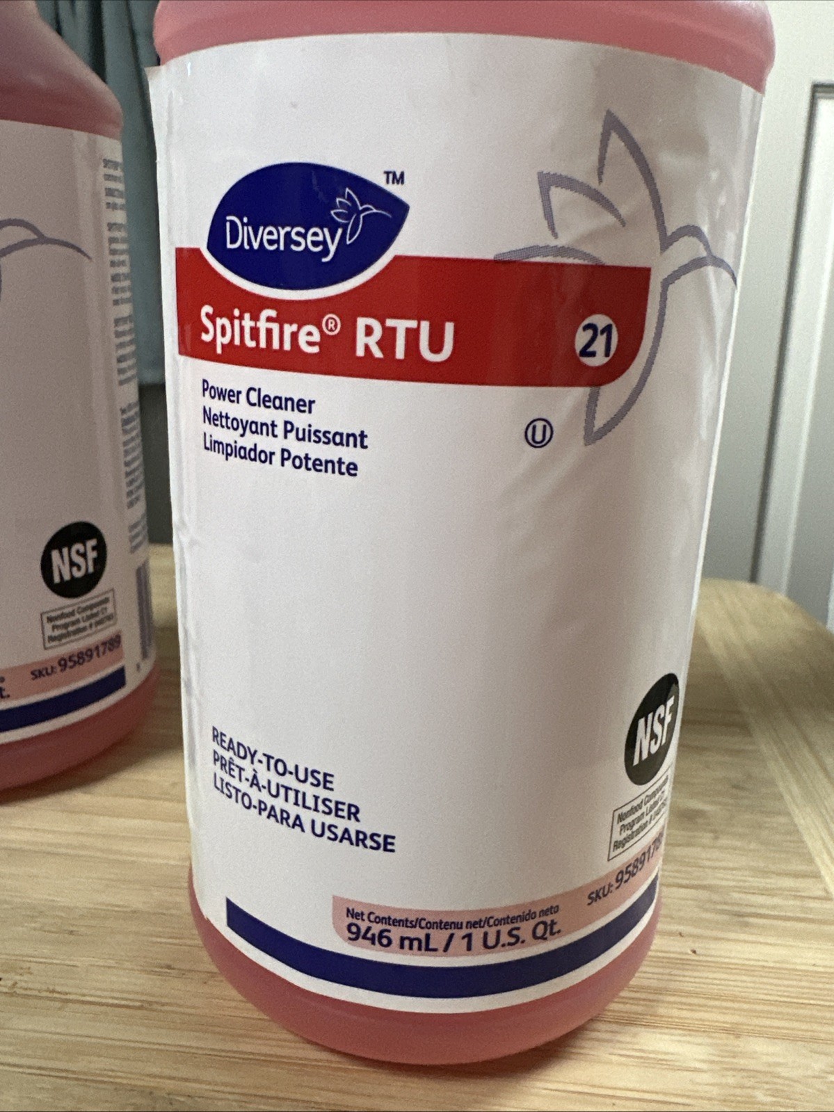 Diversey Spitfire RTU (21) Power Cleaner THREE PACK – 32 oz bottles