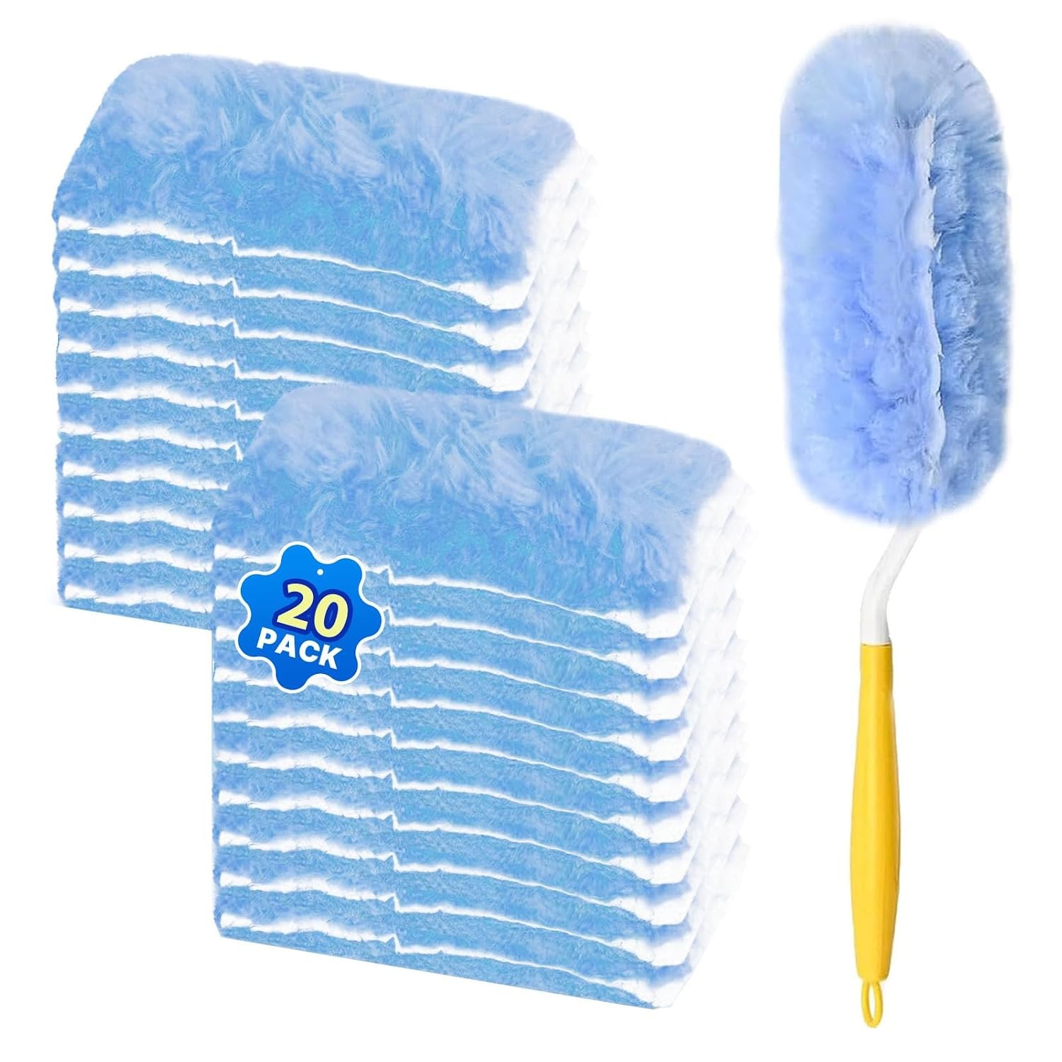 Swiffer Duster Heavy Duty Refills 20 Count Replacement Duster Cleaning Kit