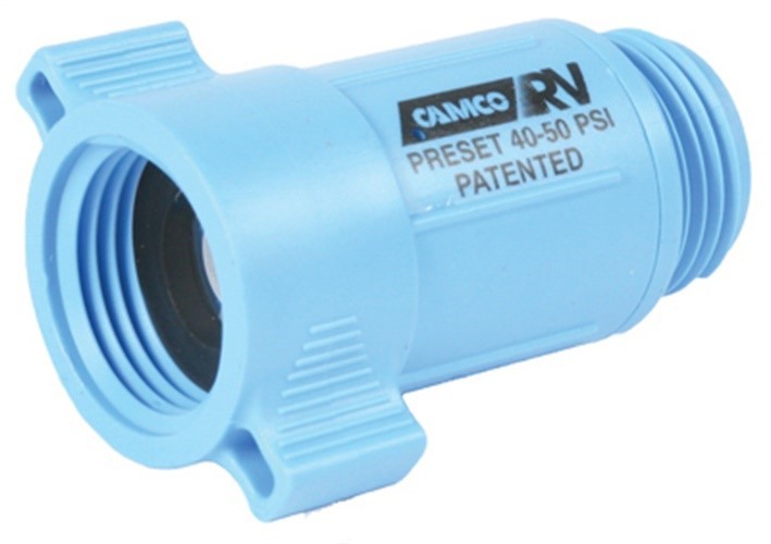 Camco 40143 ABS Plastic Water Pressure Regulator 3 H x 1 W x 3/4 Dia. in. 3 Pack