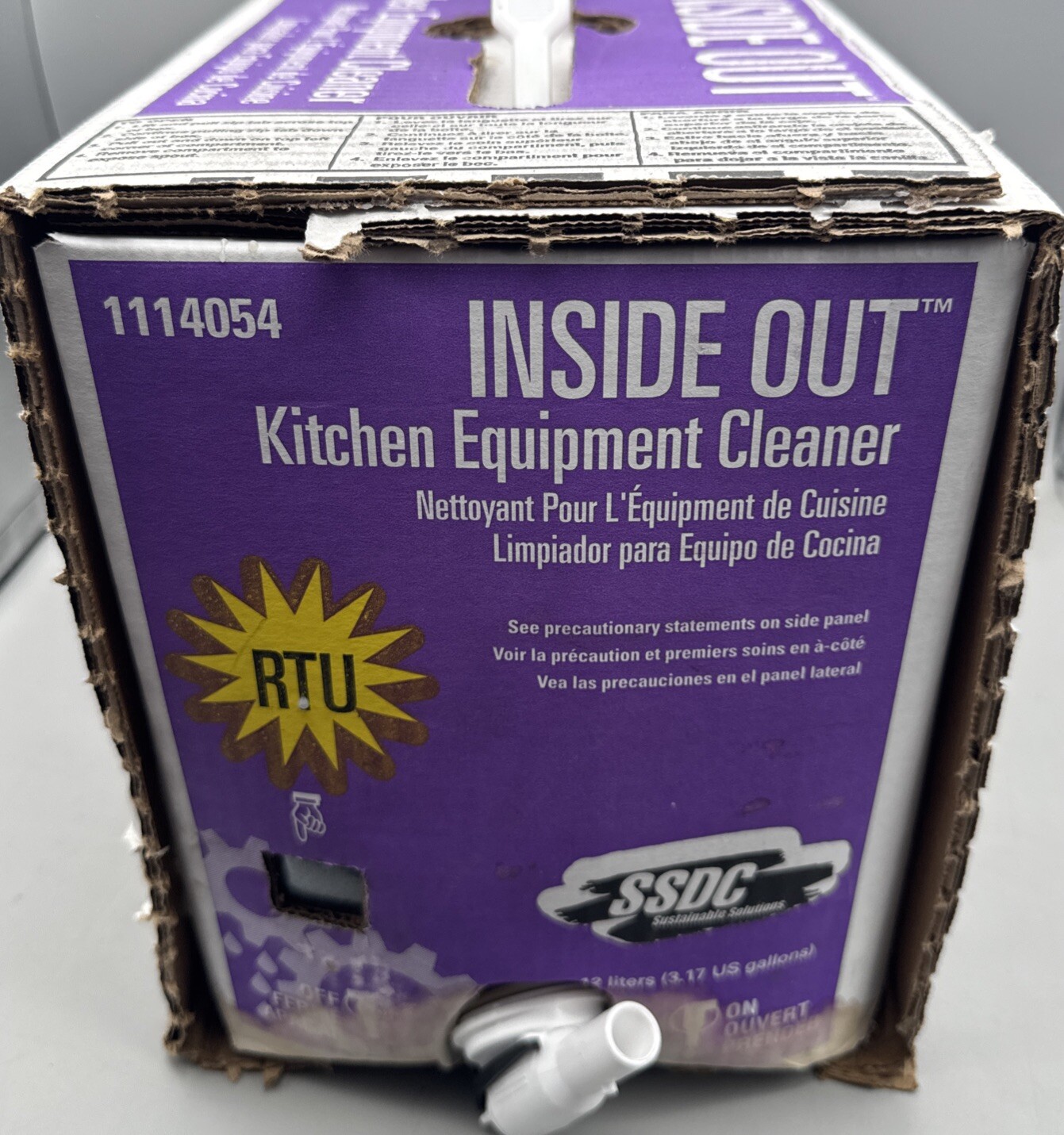 SSDC Inside Out Kitchen Equipment Cleaner 3.17 US Gallons 1114054