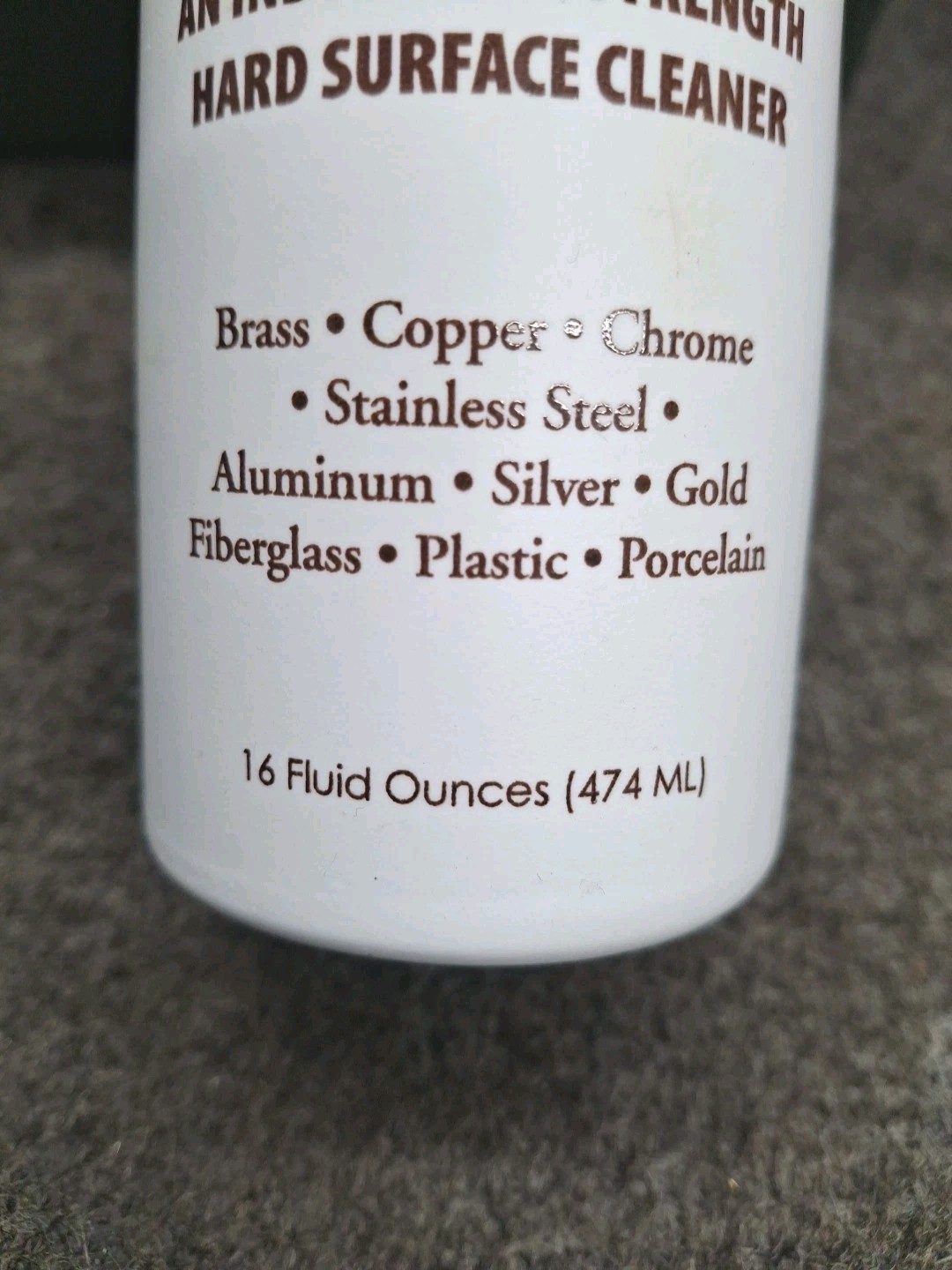 Colonel Brassy Industrial Strength Hard Surface Cleaner