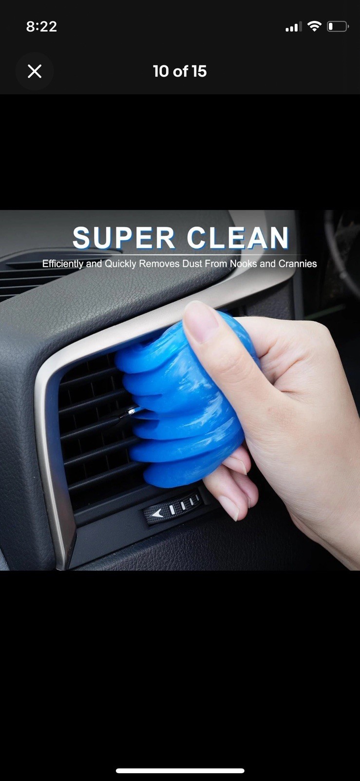 Cleaning Gel for Car Detailing Putty Car Vent Cleaner Cleaning Putty Gel-2 Count