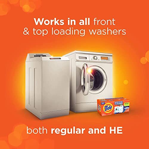 Washing Machine Cleaner by Tide, Washer Machine Cleaner Tablets for Front and