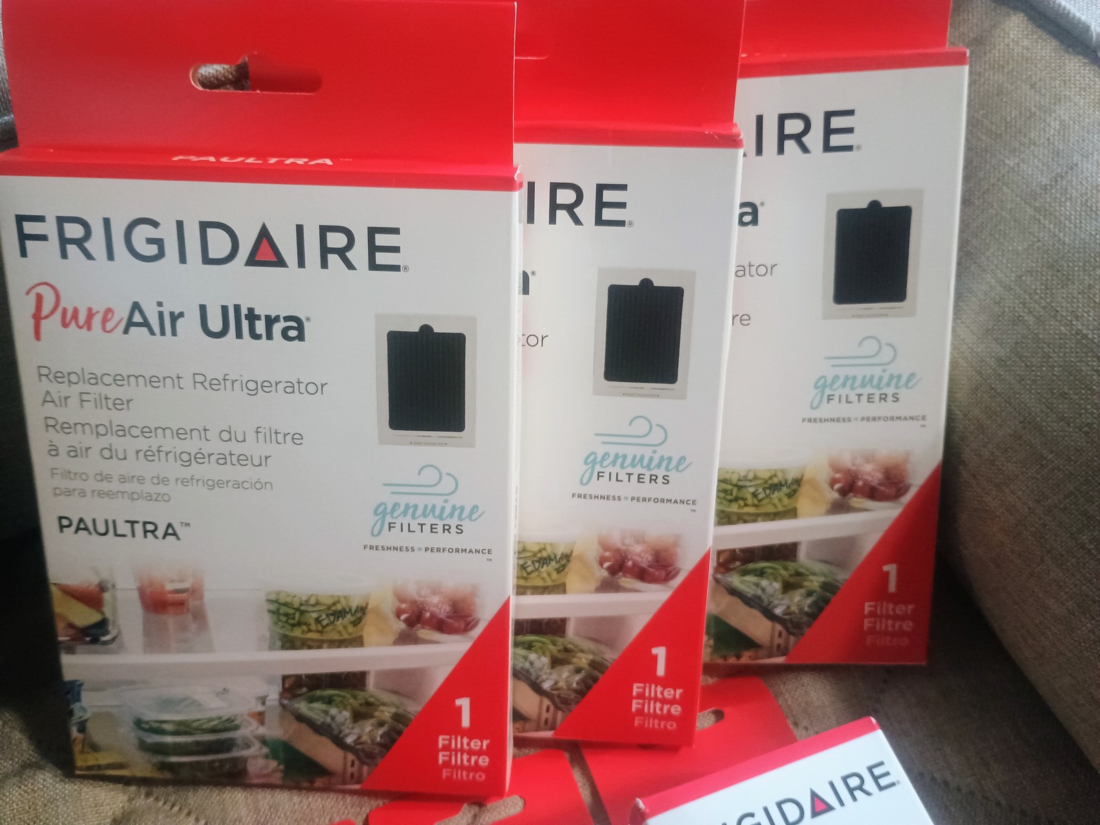 LOT FRIGIDAIRE Refrigerator Filters ~ 3 PureSource Ultra ~ 3 PureAir Ultra