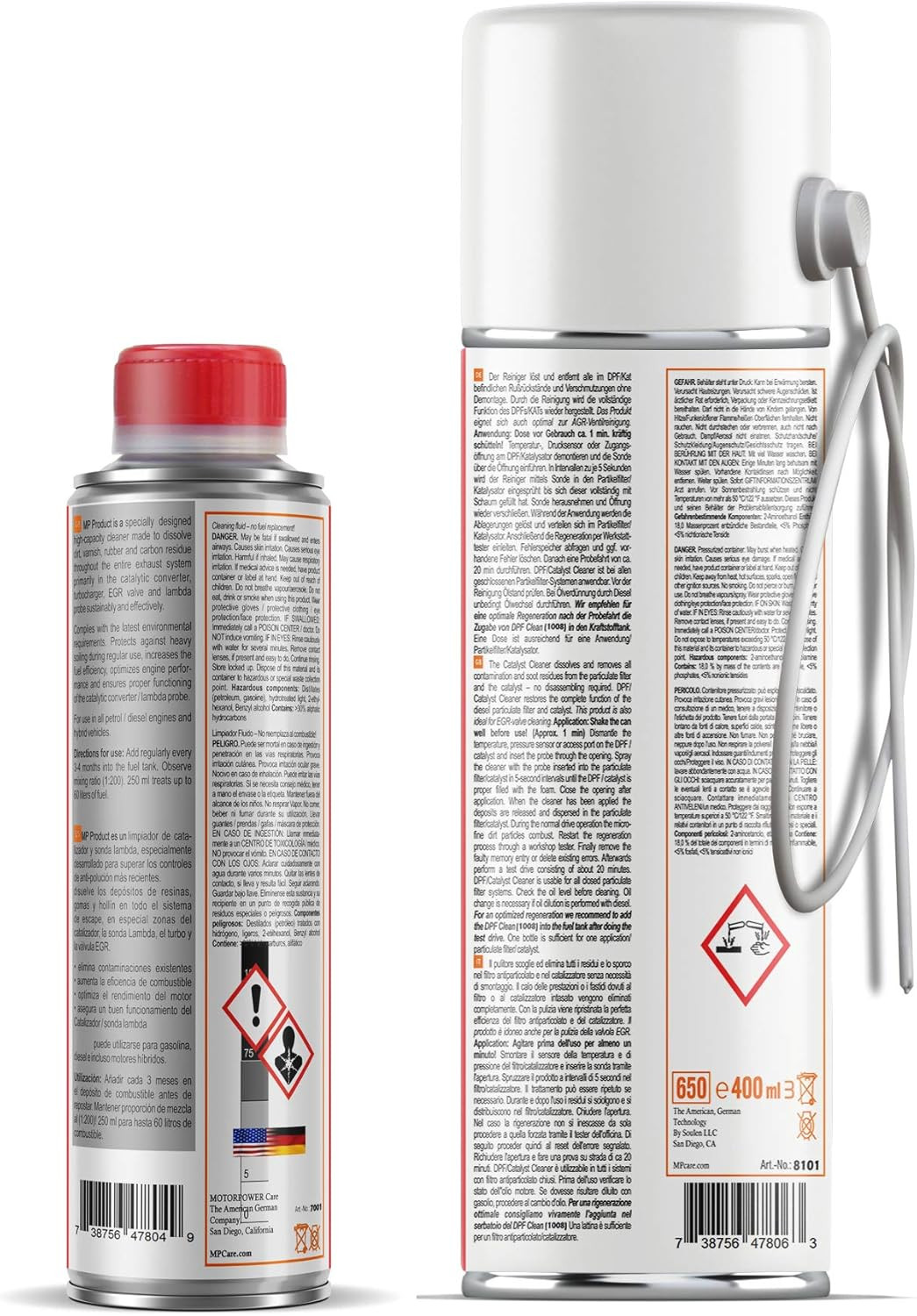 Catalytic Converter Cleaner Solution Kit
