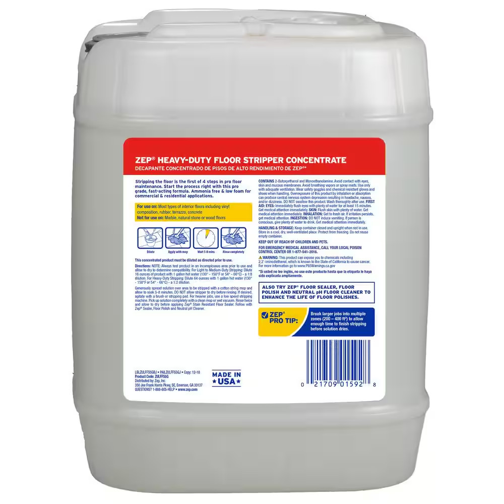 5 Gal. Heavy-Duty Floor Stripper