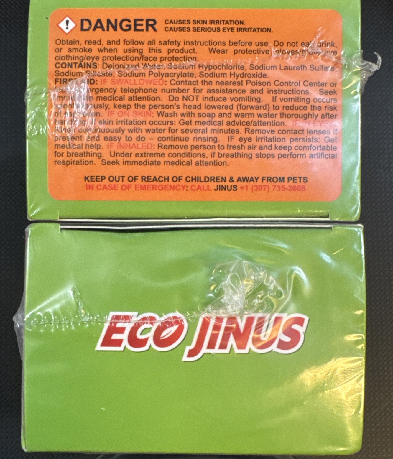 Eco Jinus Mold Stain Remover Gel 7oz , 2 Pack Washing Machine, Rubber Seals