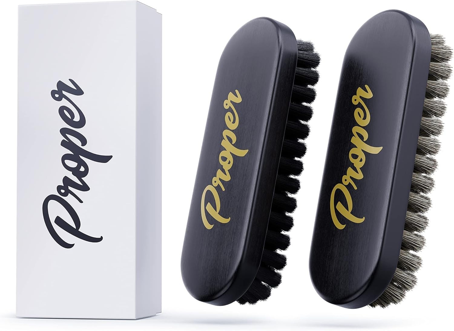 PROPER DETAILING CO. Leather Brush and Alcantara Brush | 2 Pack for Car Detai…