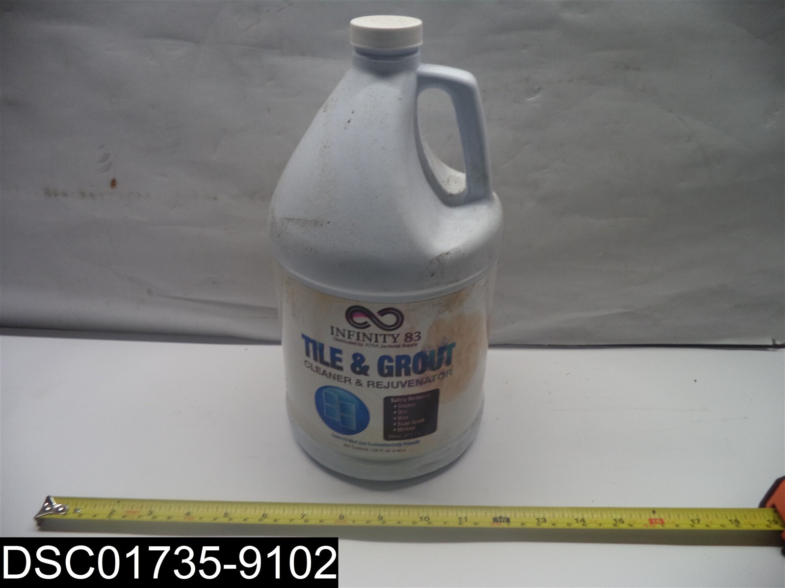 QTY=4 Gallons( 1 Gallon X 4) Infinity 83 Tile & Grout Cleaner & Rejuvenator