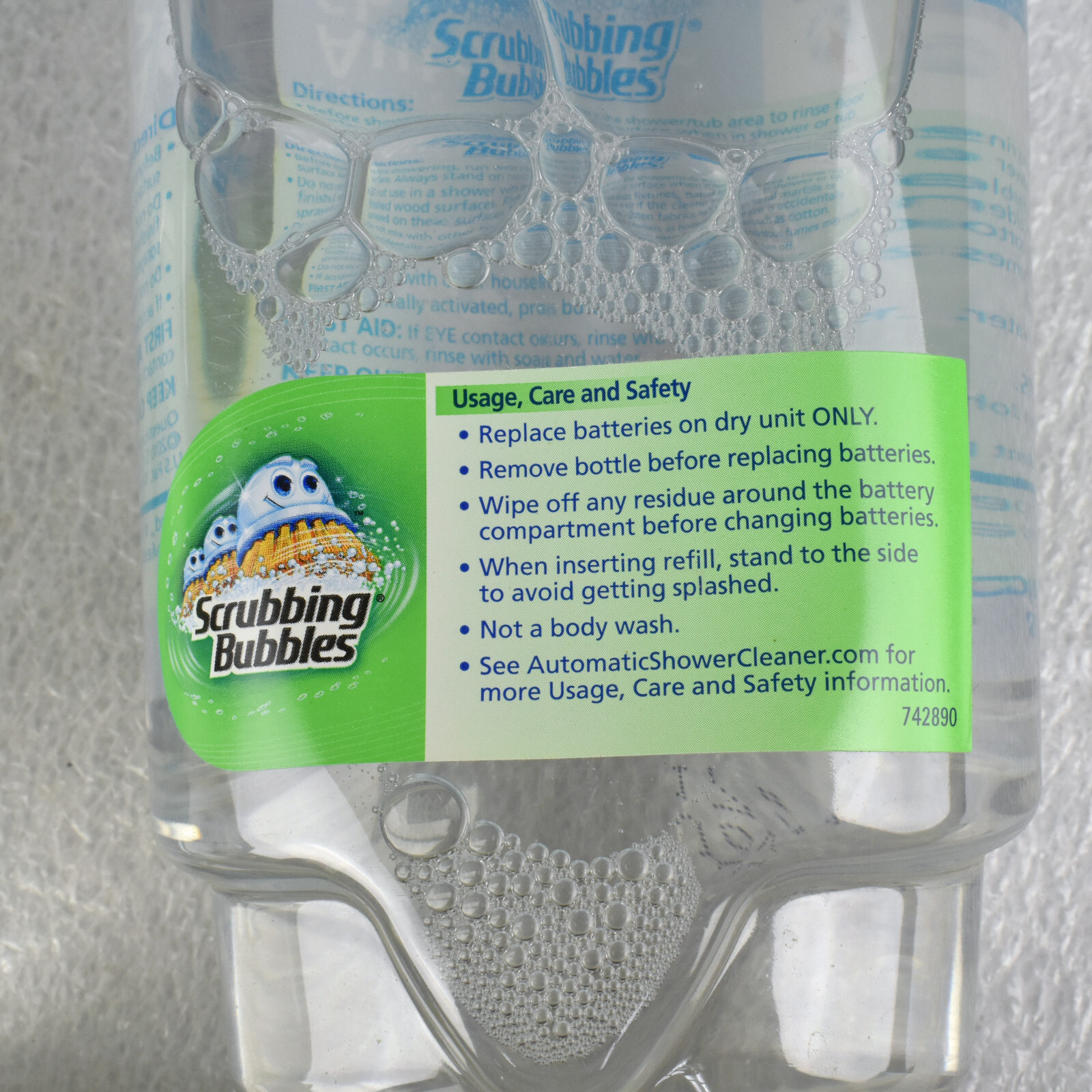 NEW Scrubbing Bubbles Automatic Shower Cleaner 34oz Refill 2-Pack (68 oz Total)