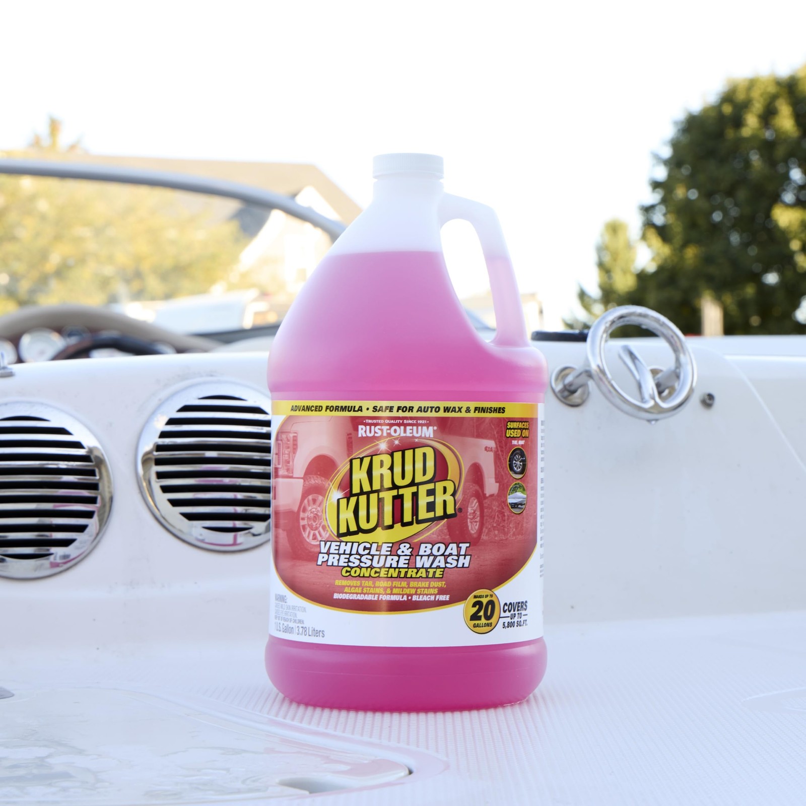 Vehicle & Boat Pressure Washer Concentrate & Manual Use Cleaner | Powerful Fo…
