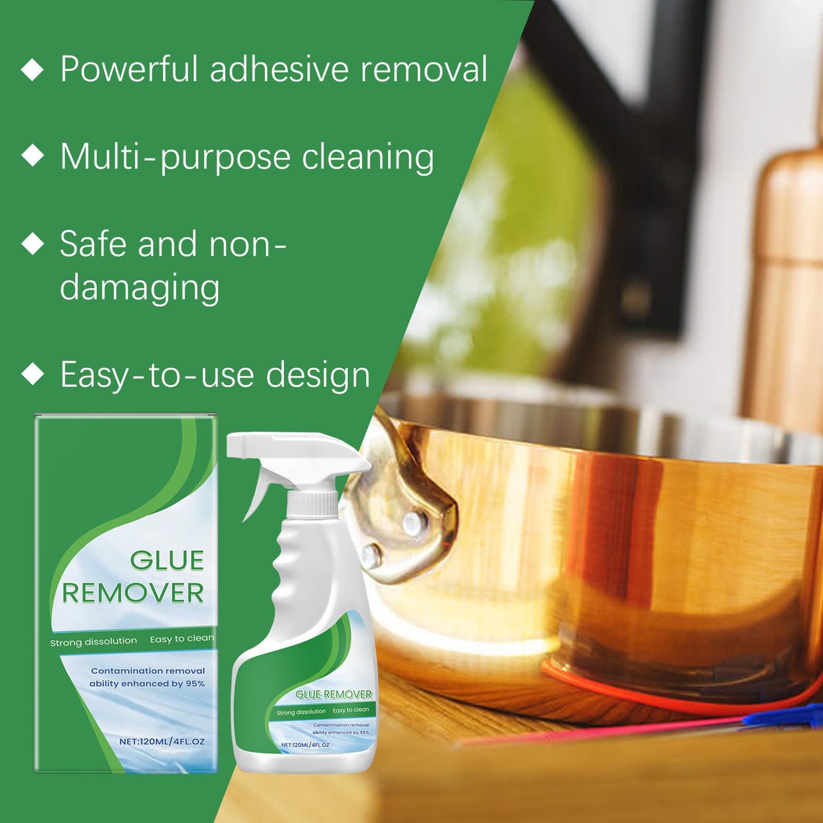 Adhesive Glue Remover Spray 120ml Glue Remover Spray