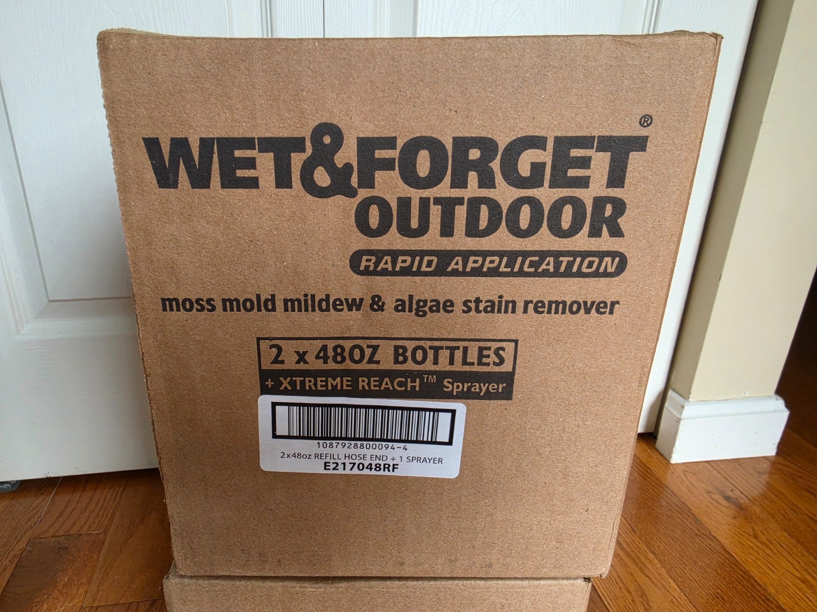 Wet & Forget Outdoor 48 Fl Oz (Pack of 4), Xtreme Reach Hose End & Refill 192 OZ