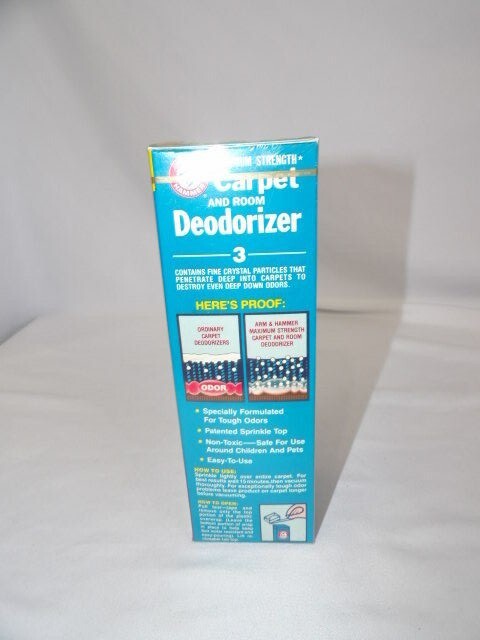 Arm & Hammer Floral Scent Carpet and Room Deodorizer Tough Odors 21oz Box Sealed