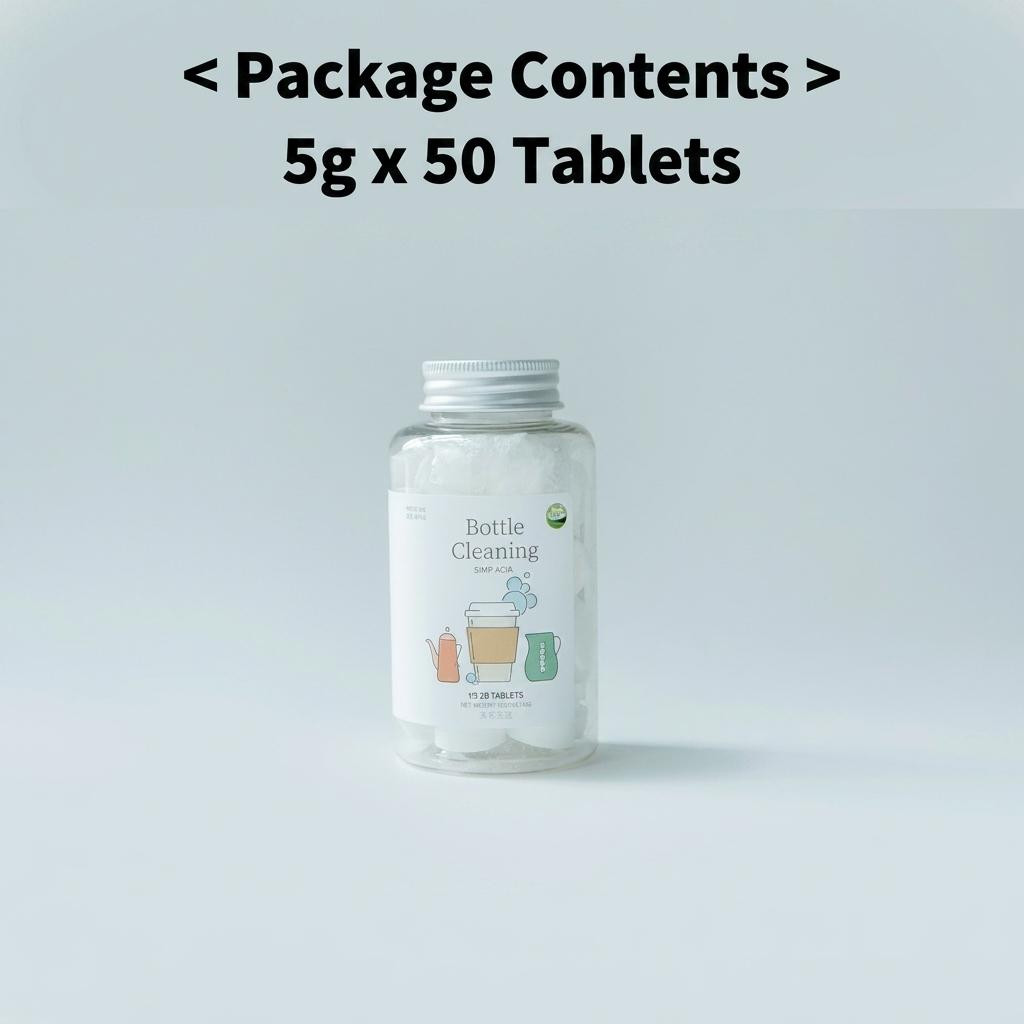 [K Beauty] Noble Farms Tumbler Effervescent Cleaner 50 Tabs 250g/ 8.8oz