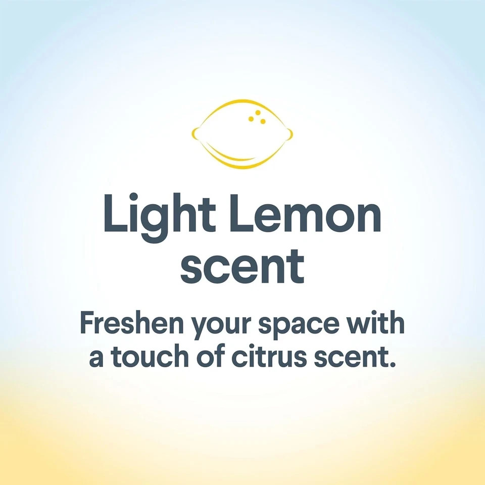 Free & Clear Cleaning Wipes Light Lemon Scent 75 Count Pack of 3 (Pack May Vary)