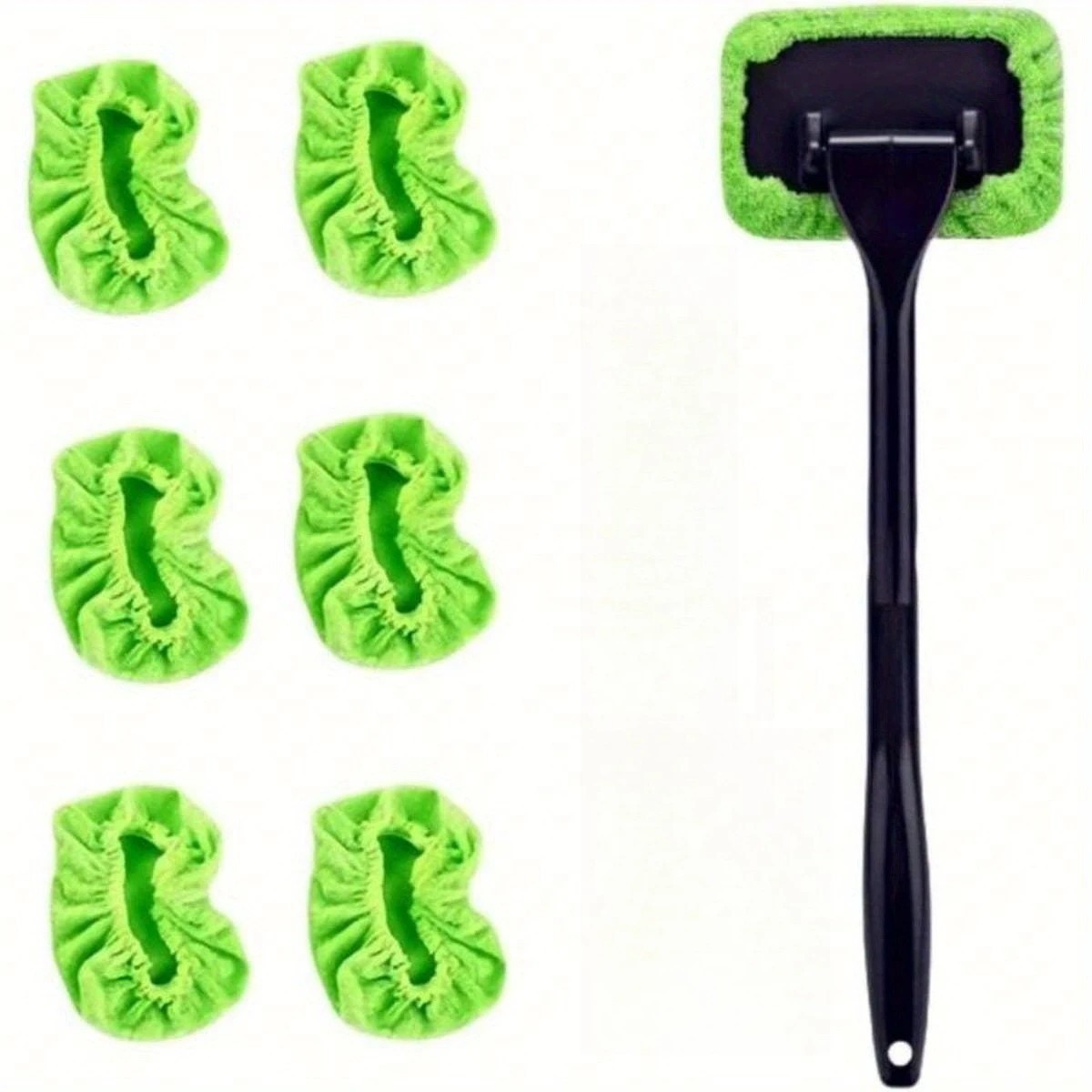 7X New Microfiber Car Wiper Cleaner Glass Brush Window Windshield Cleaning Tool
