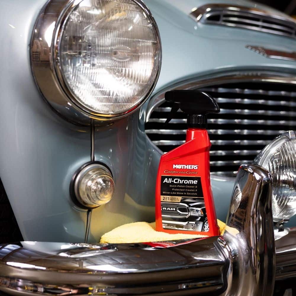 12 Oz. California Gold All-Chrome Polish and Cleaner Spray