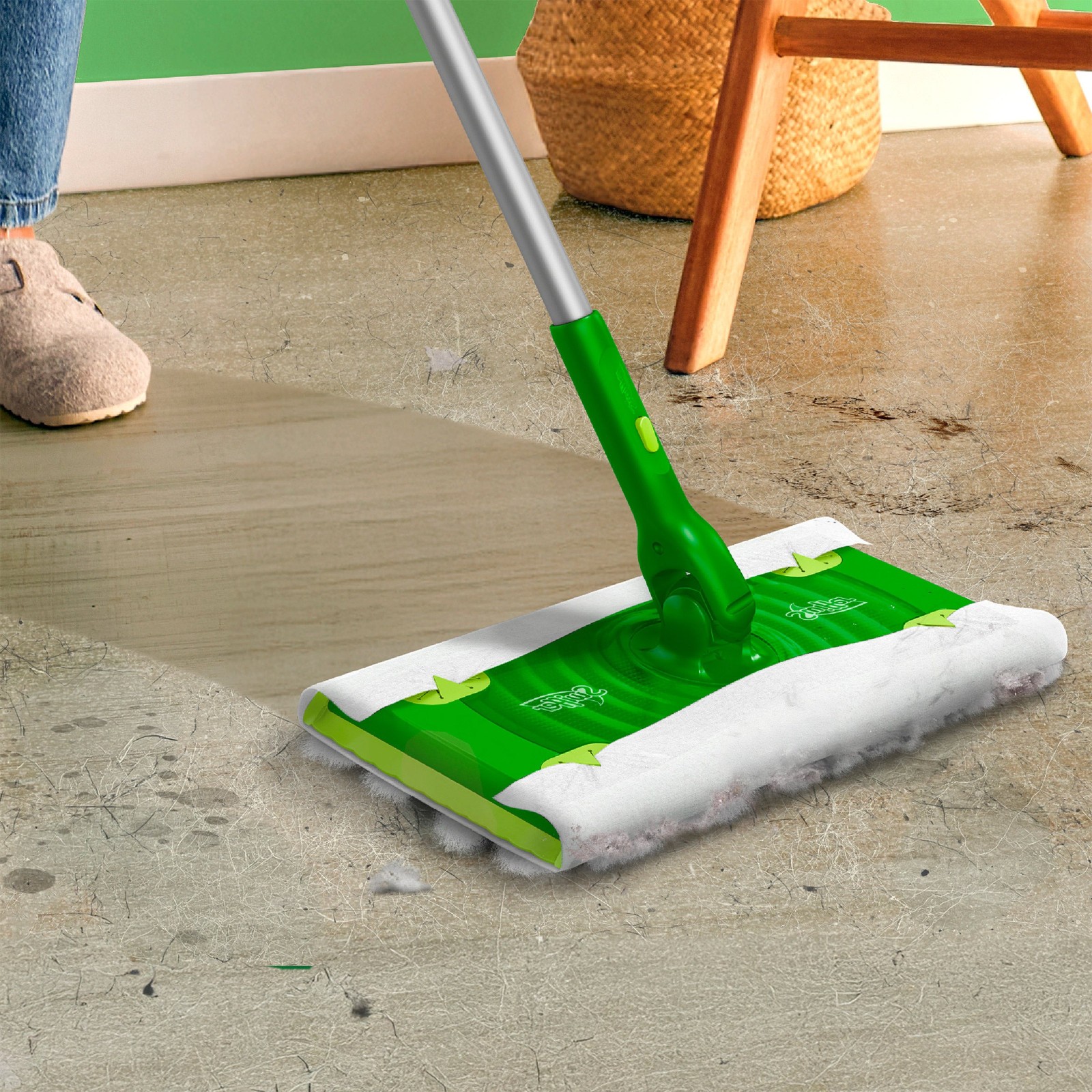 Swiffer Sweeper Heavy Duty Dry Sweeping Cloth Refills, 50-count