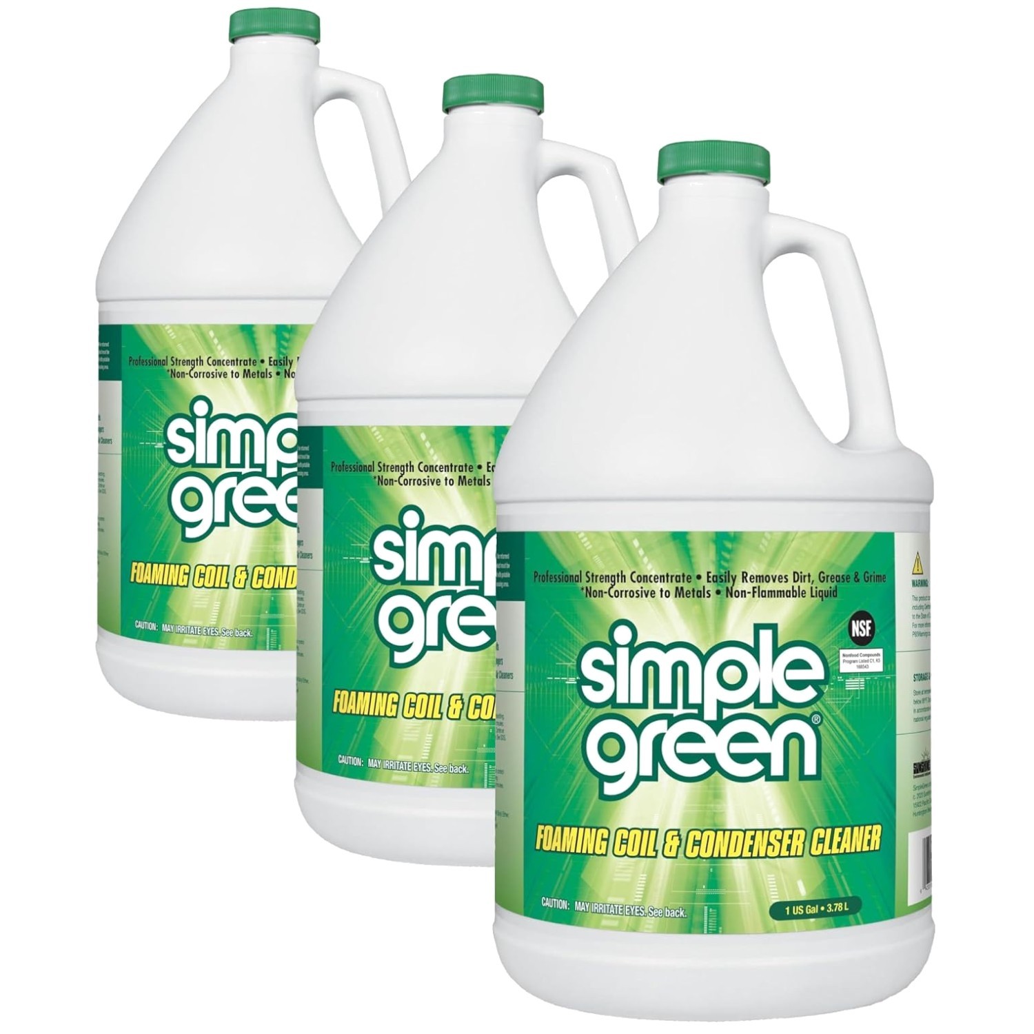 Professional-Strength Foaming Coil Cleaner x3