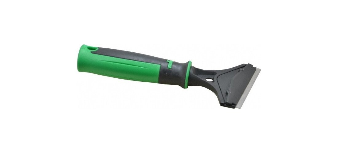 Unger SH00C 4 in. Head Short Handle Scraper Black