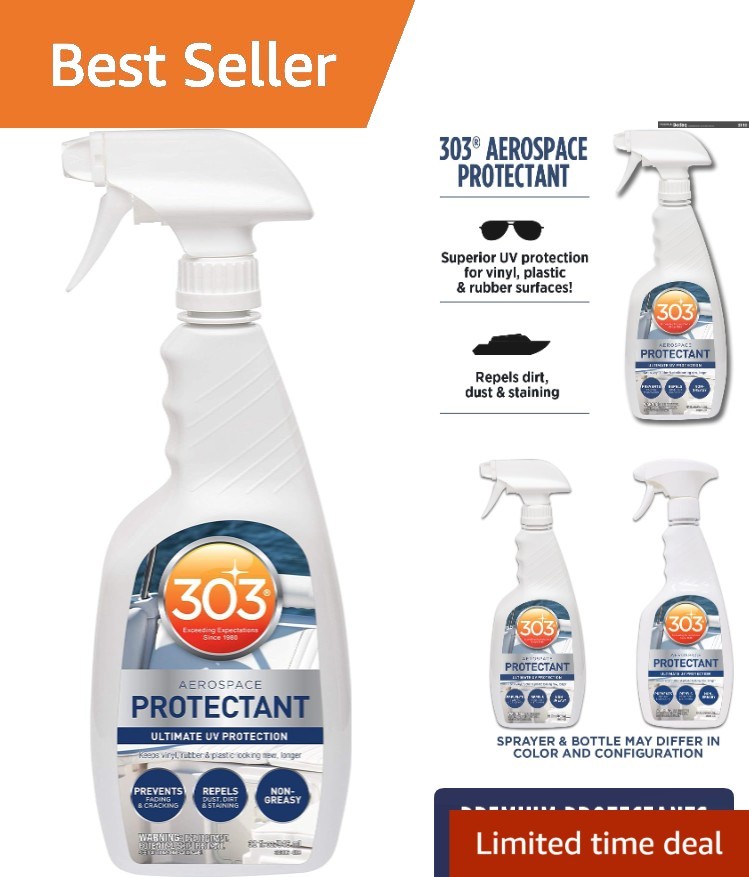 Multi-Surface Marine Protectant Spray – UV Shield for Boats & Water Toys, 32 oz