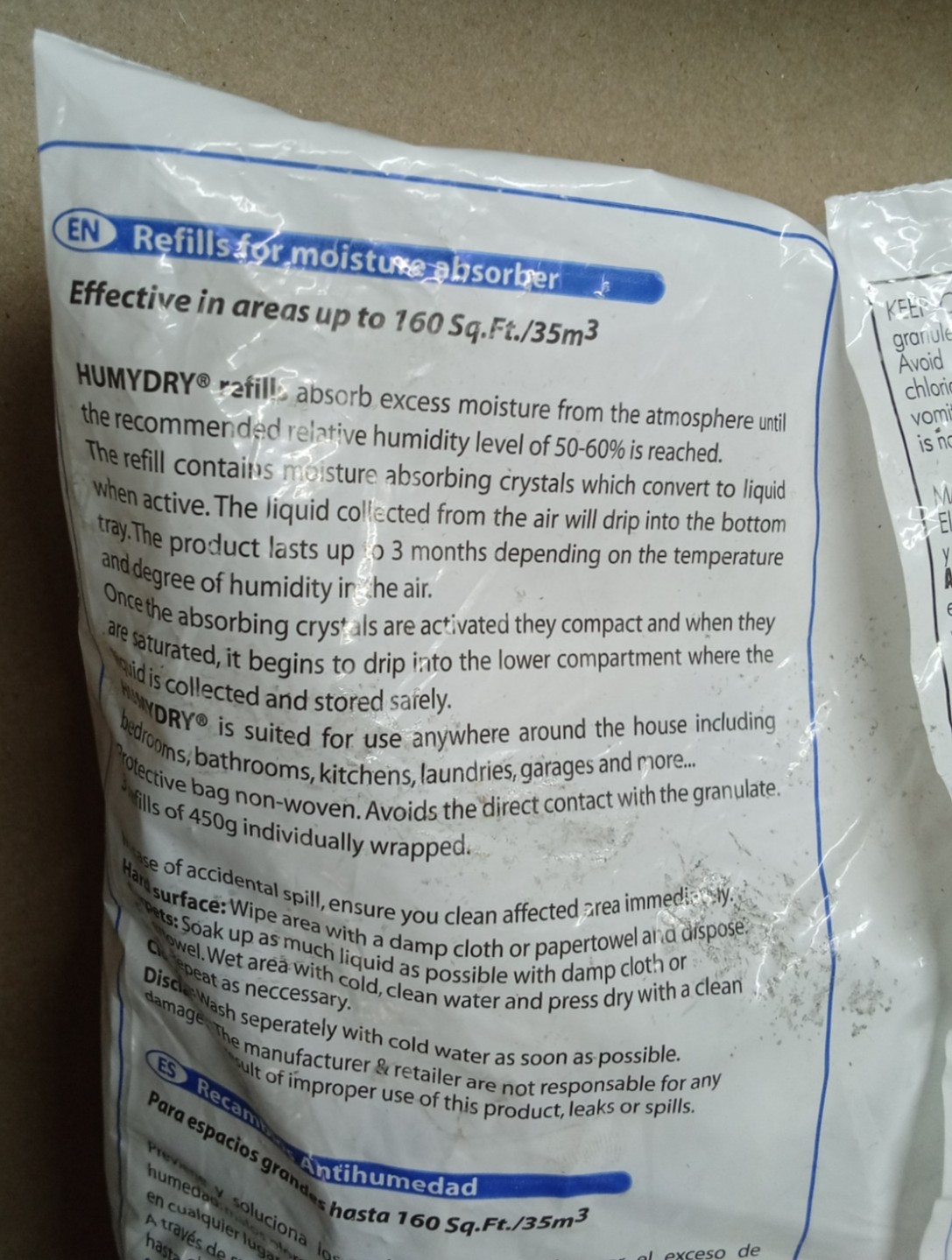 Humydry Moisture Absorber Refills Premium 450 – 3 Refills: 15.9oz EACH (-)