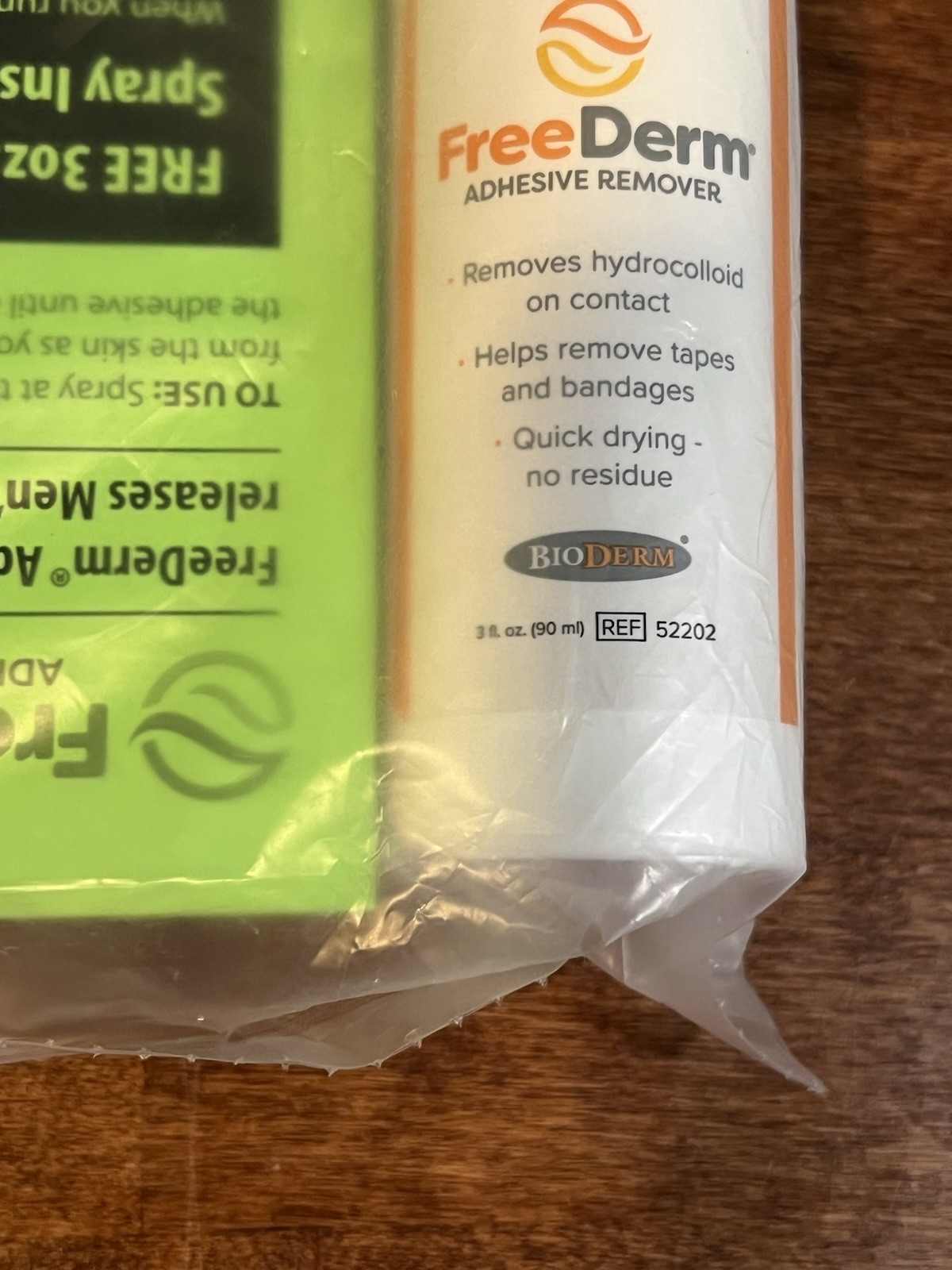 FreeDerm Adhesive Remover, 3 fl. oz. Pump Spray Bottle