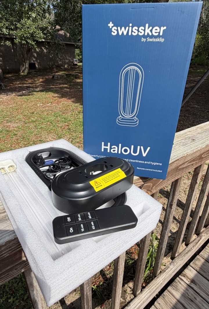 HaloUV Swissker by Swissklip HaloClean UV Original Home Disinfection Device
