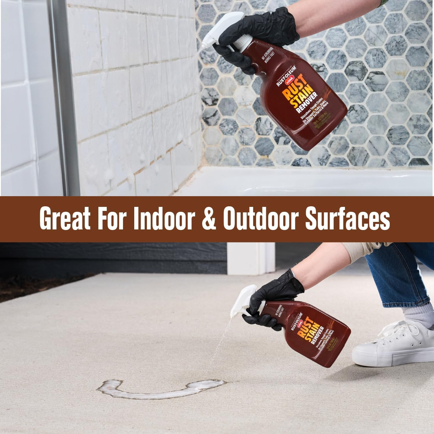 Rust-Oleum Whink Rust Stain Remover | Heavy-Duty Iron Stain Remover Foaming