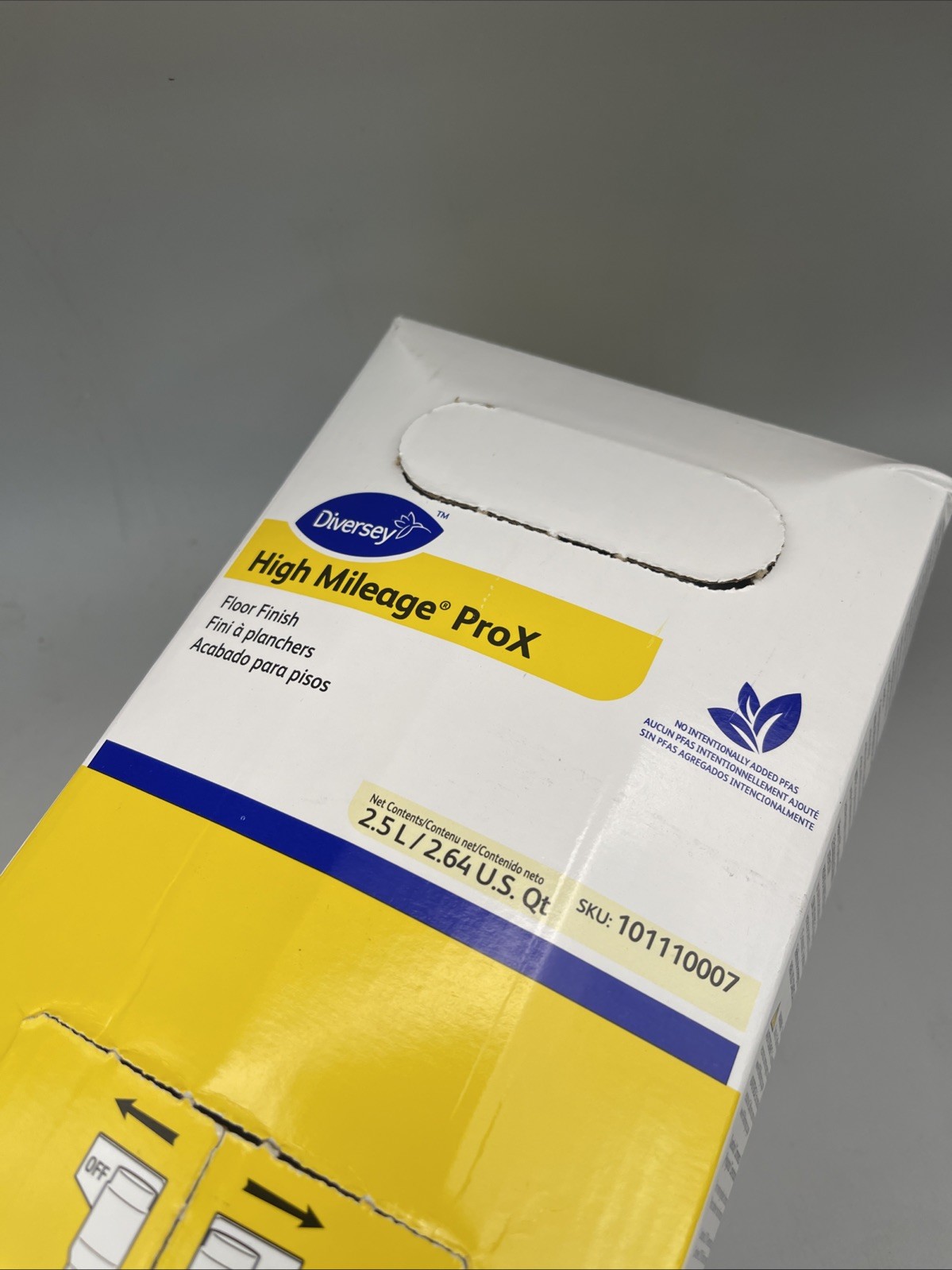 Diversey High Mileage ProX Floor Finish 2.5L 101110007 New