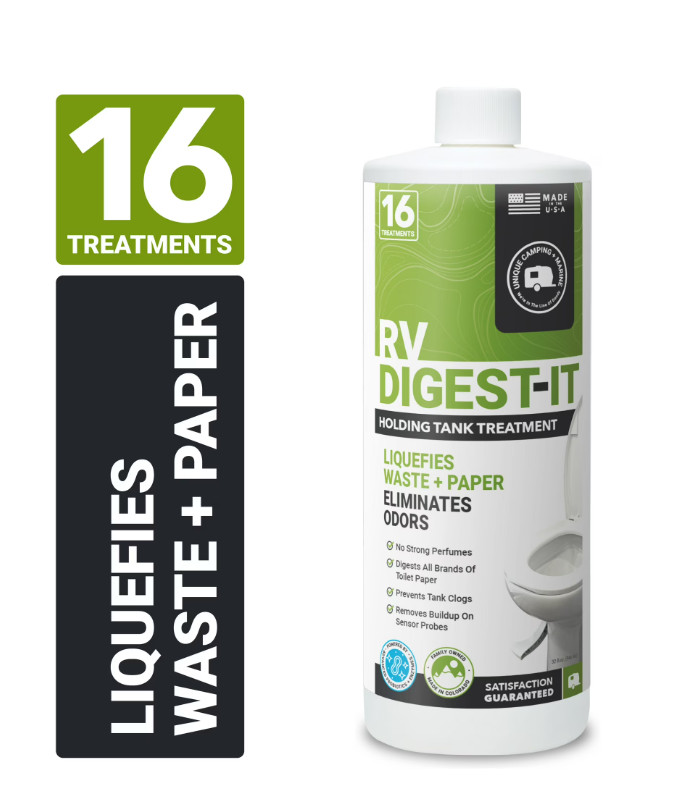 RV Digest-It Holding Tank Treatment – Liquid 16 Treatments, 32 Oz.