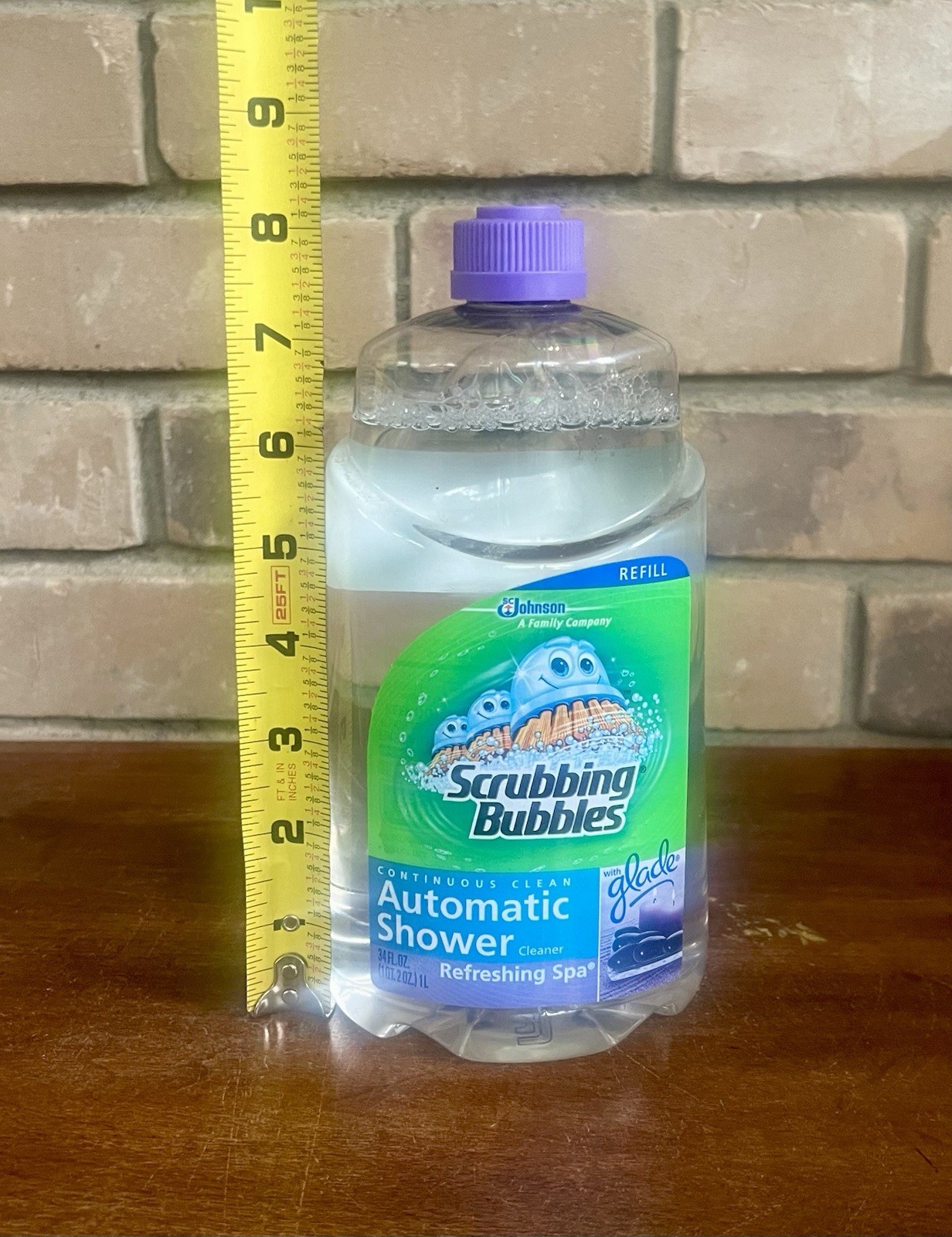 Lot of 3 Scrubbing Bubbles Automatic Shower Cleaner Refill 34 oz Refreshing Spa