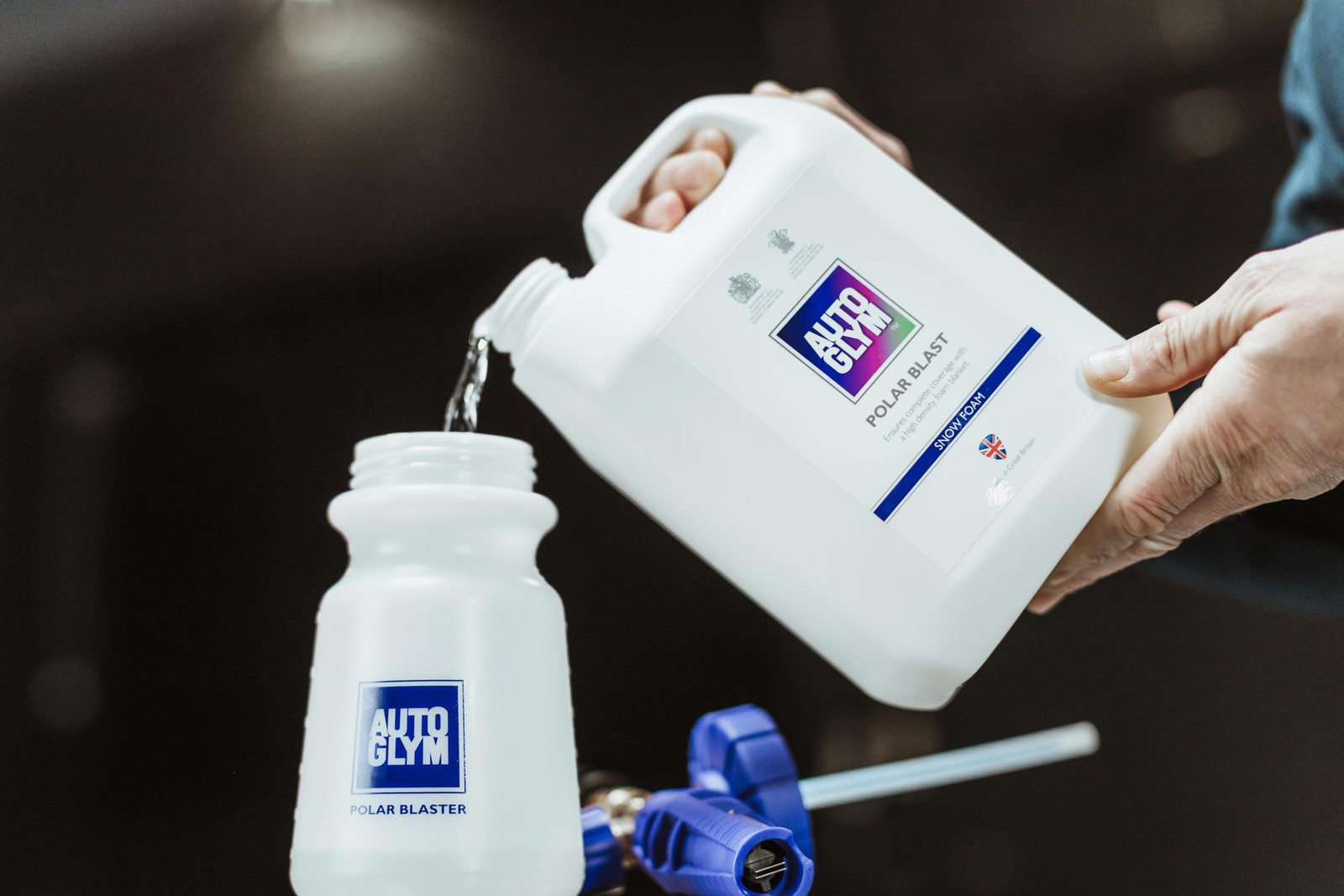 Polar Blast 2.5l Thick Snow Foam Prewash Ph Neutral Car Cleaner White