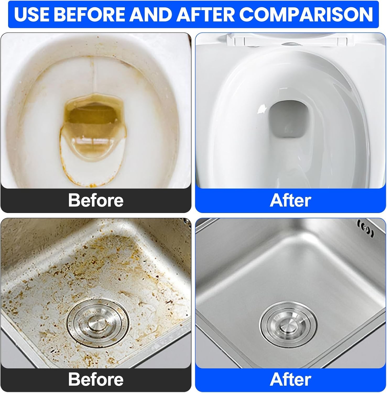 6 Pa Pumice Stone Toilet Bowl Cleaner, Pumice Stone for Cleaning,