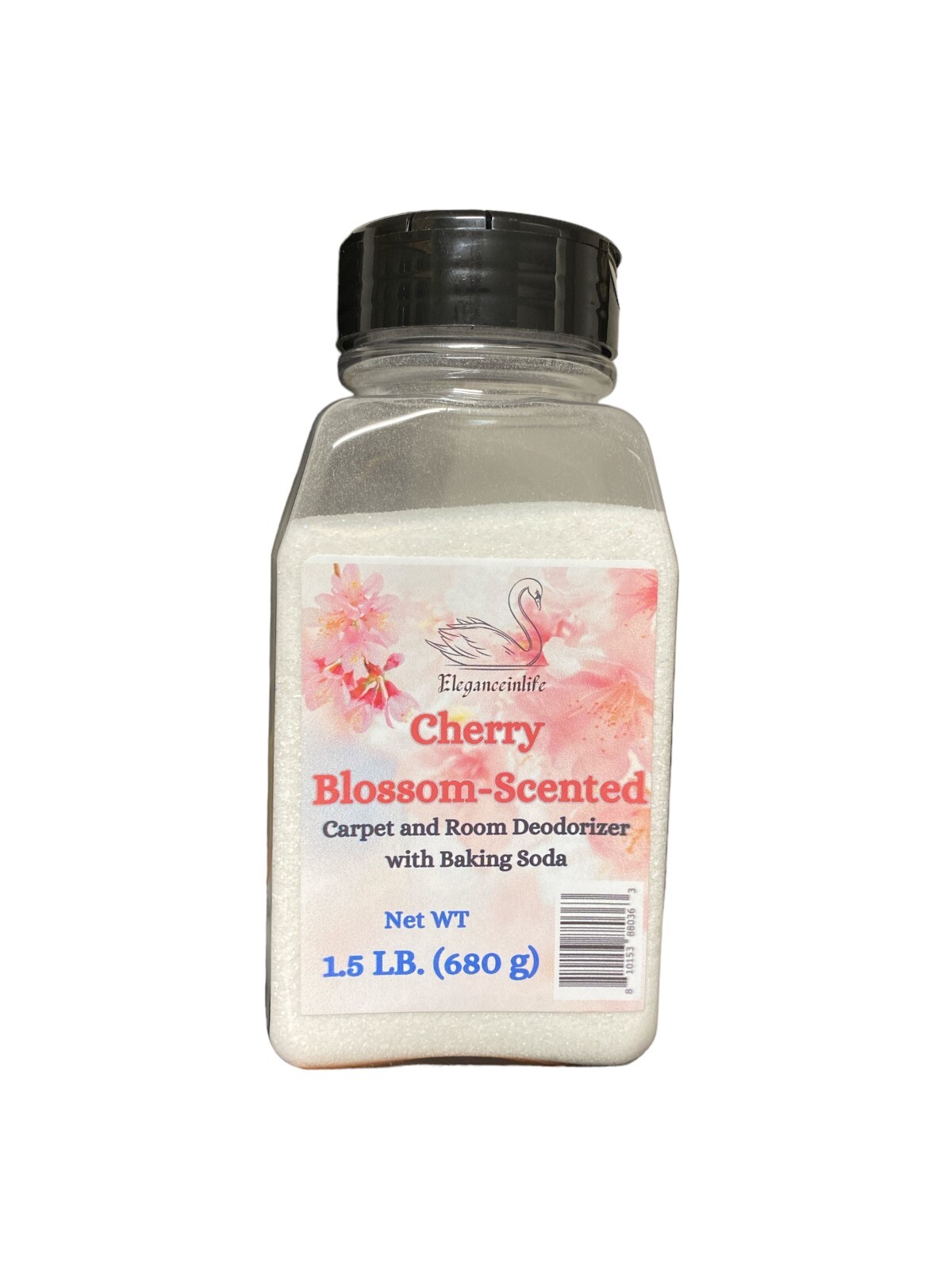 Eleganceinlife Cherry Blossom-Scented Carpet and Room Deodorizer 1.5 LB Each 2pk