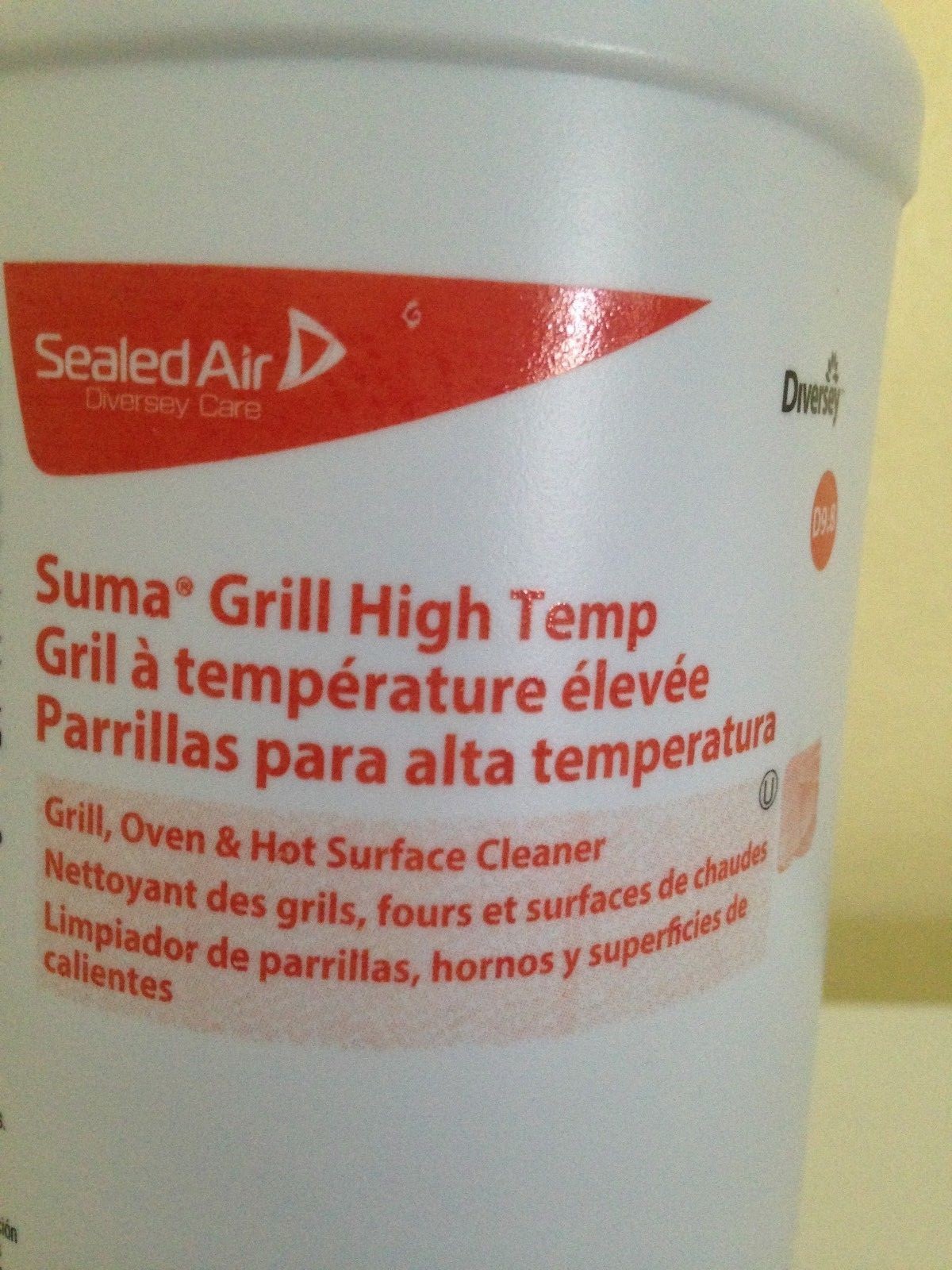 1 Bottle Diversey Suma Oven Grill Cleaner, High-Temp, 32 oz NEW SEE DESCRIPTION