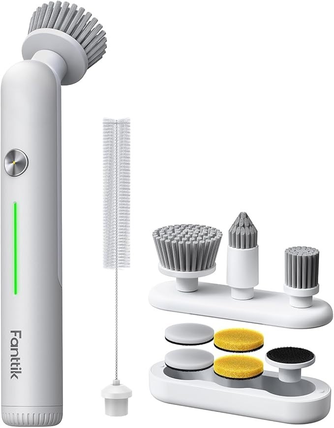 FanttikFanttik Cordless Spin Scrubber with NeoPulse Motor, IPX7 Waterproof Grou