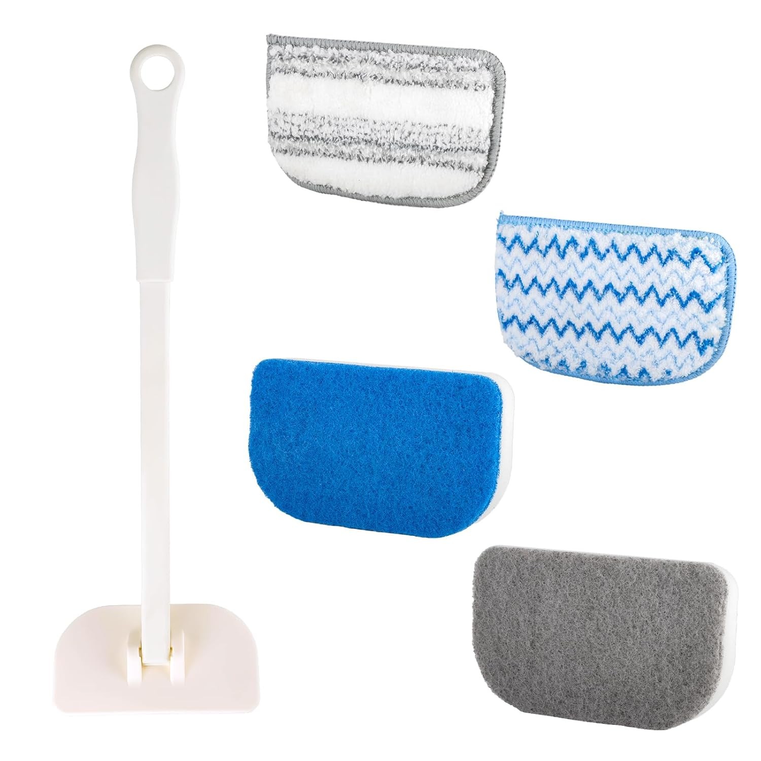 Long Handle Tub Scrubber Brush Durable Cleaning Brush Scrubber Tool Versatile