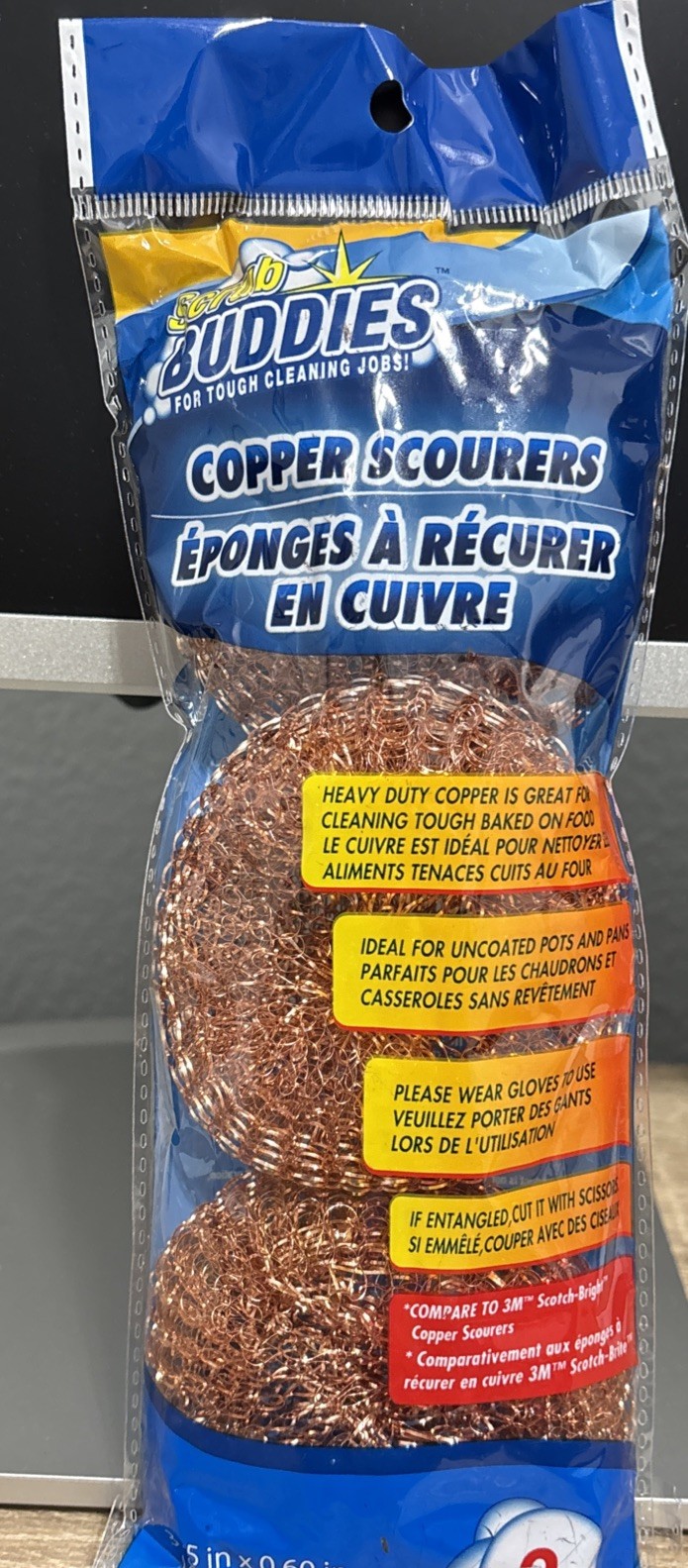 SCRUB BUDDIES FOR TOUGH CLEANING JOBS – Compare To 3M Scotch Bright -Pac For 2