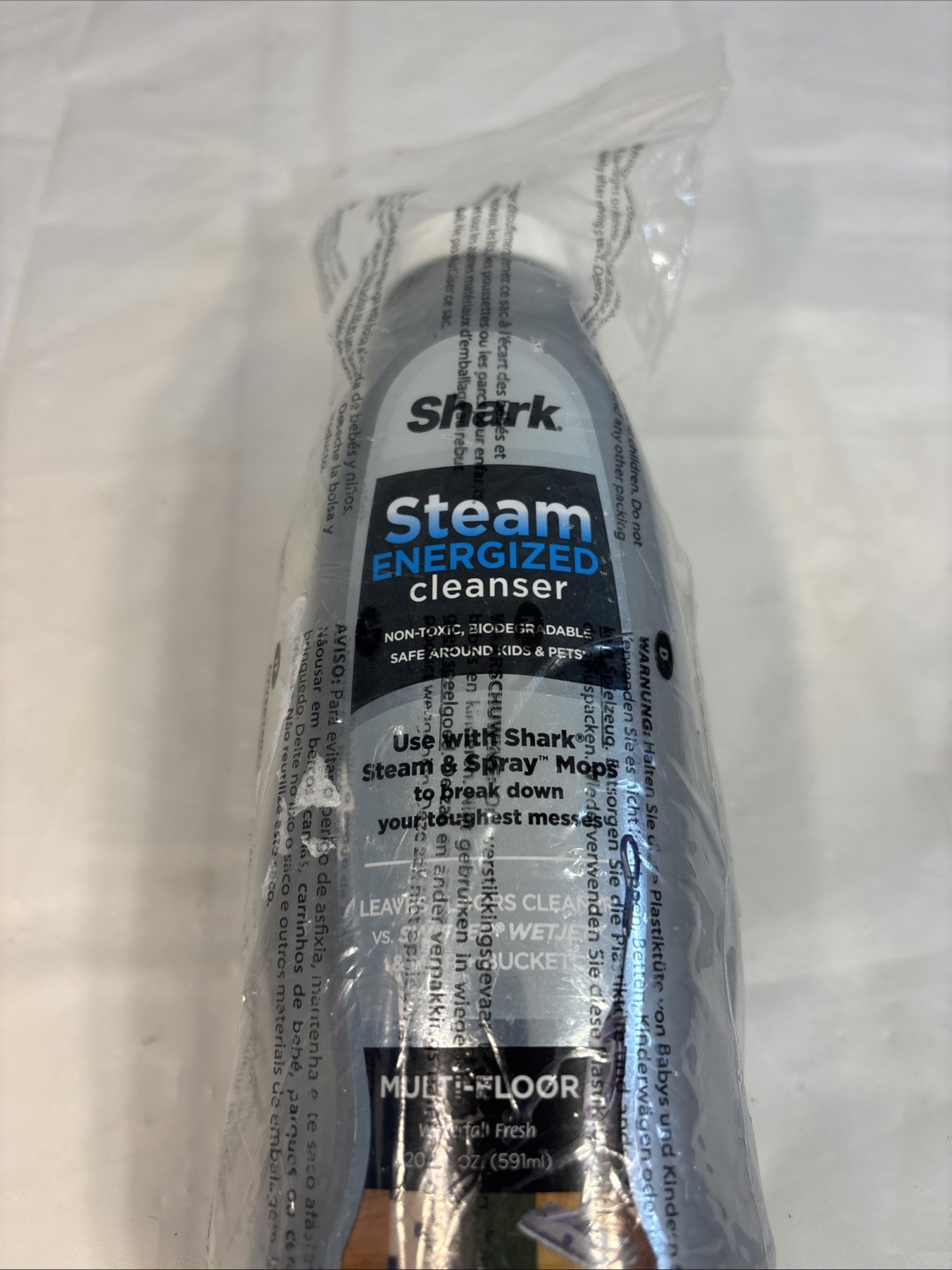 SHARK Steam Energized Cleanser Multi Floor Waterfall Fresh 20 oz With Cap