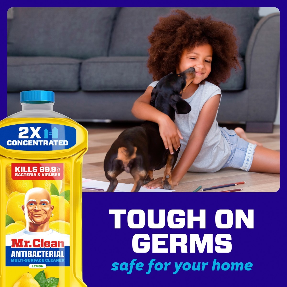 Mr. Clean Lemon All-Purpose Floor Cleaning Liquid – 99 fl oz