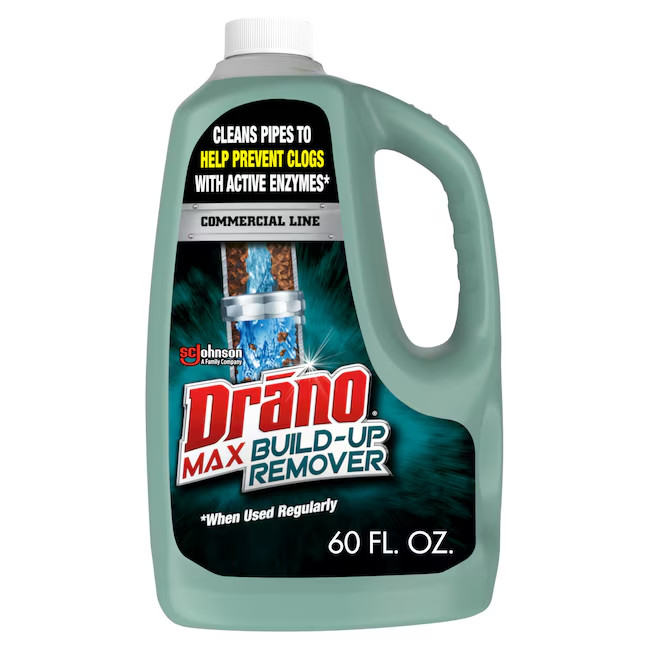 Drano Max Build-Up Remover Commercial Line 60 Fluid ounce(s) Drain Cleaner